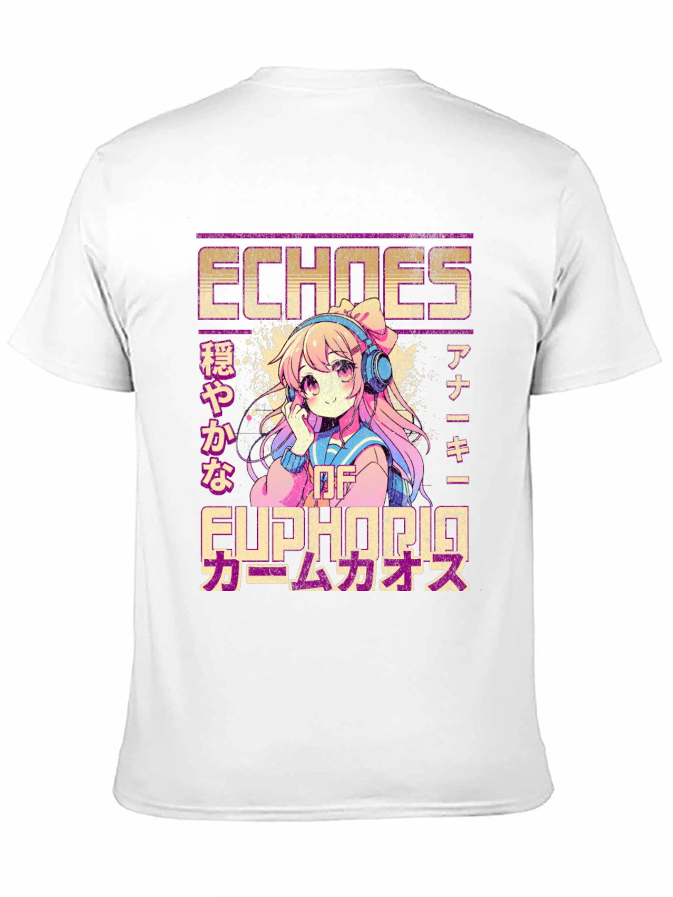Echoes of Euphoria Anime Graphic T-Shirt