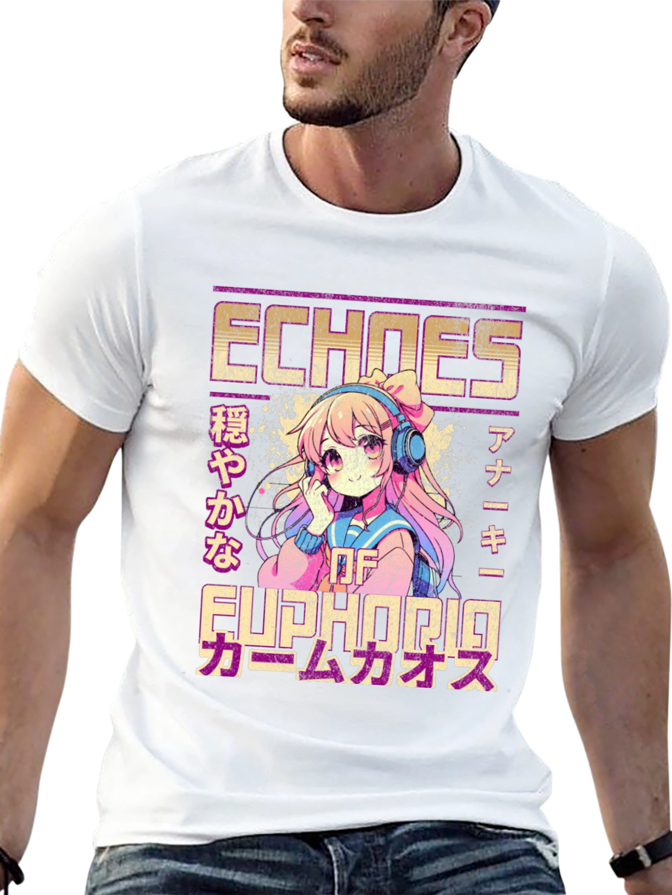 Echoes of Euphoria Anime Graphic T-Shirt