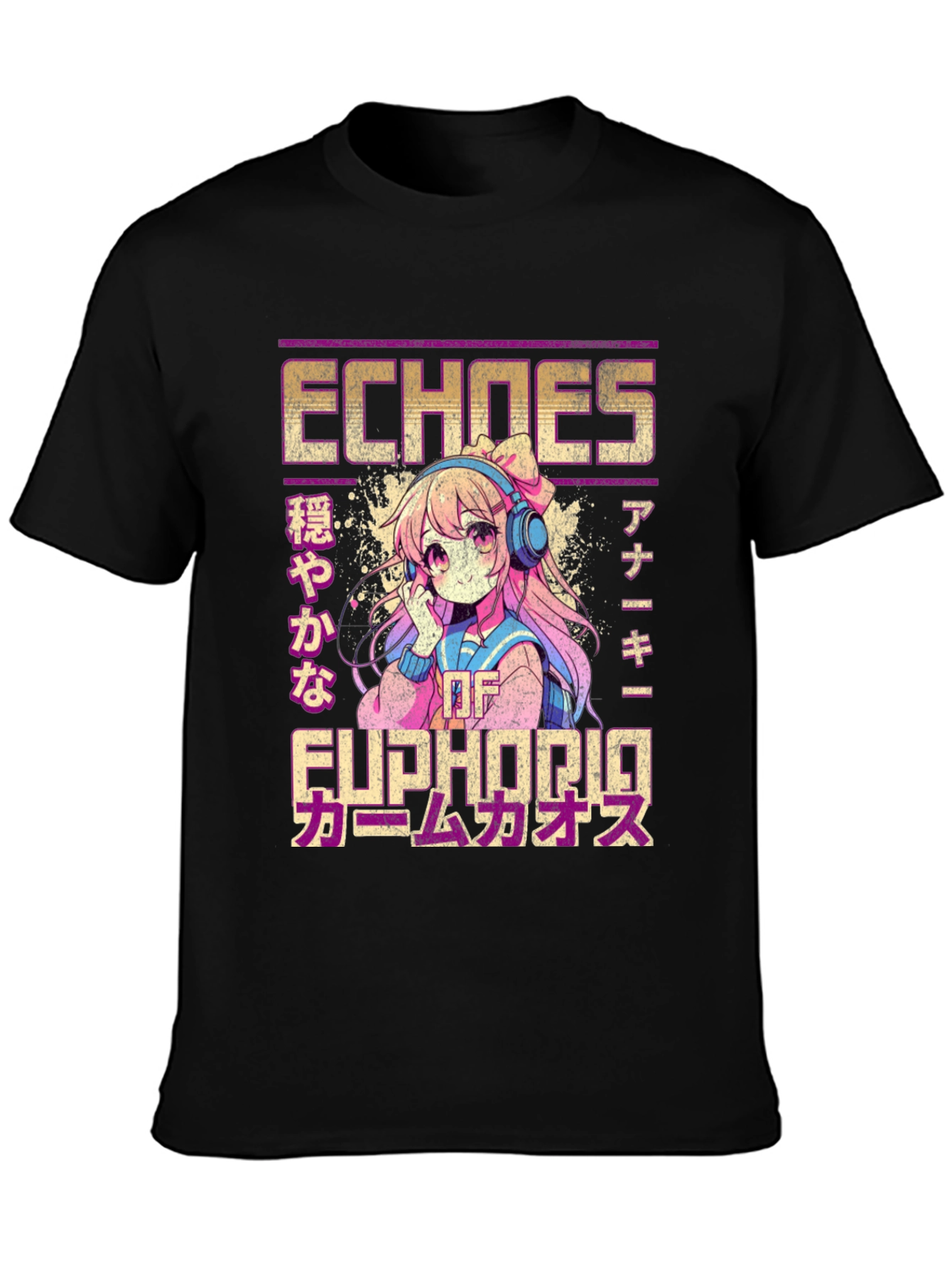 Echoes of Euphoria Anime Graphic T-Shirt
