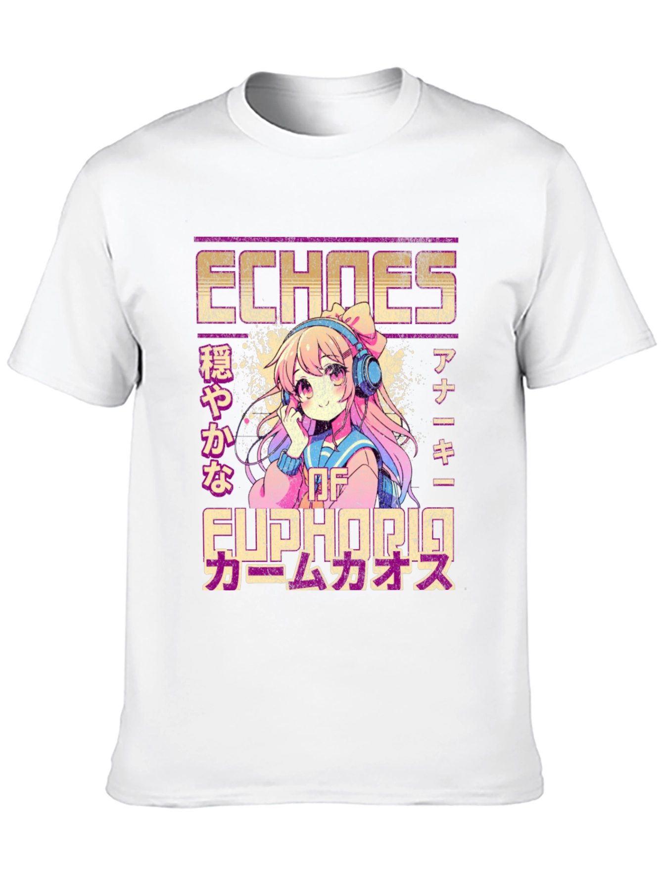 Echoes of Euphoria Anime Graphic T-Shirt