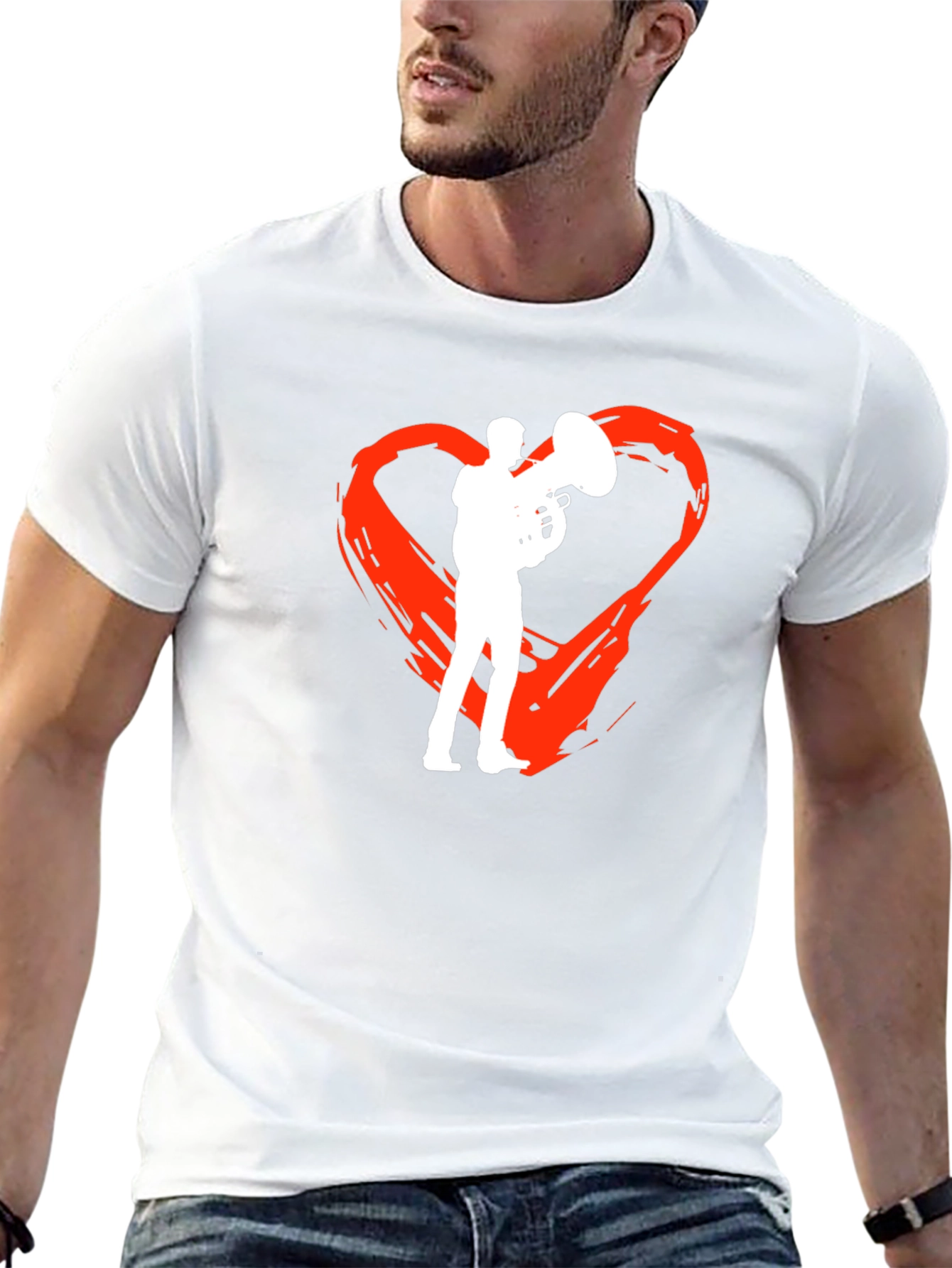 Tuba Heartbeat T-Shirt