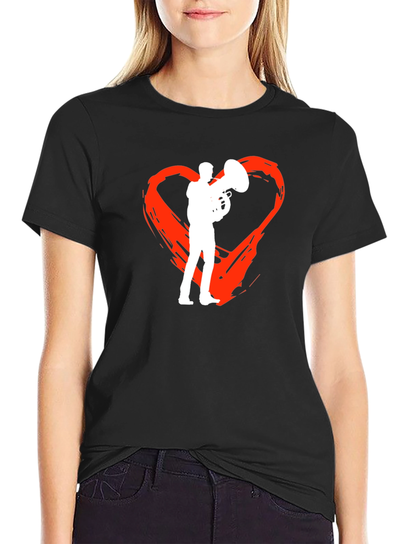 Tuba Heartbeat T-Shirt