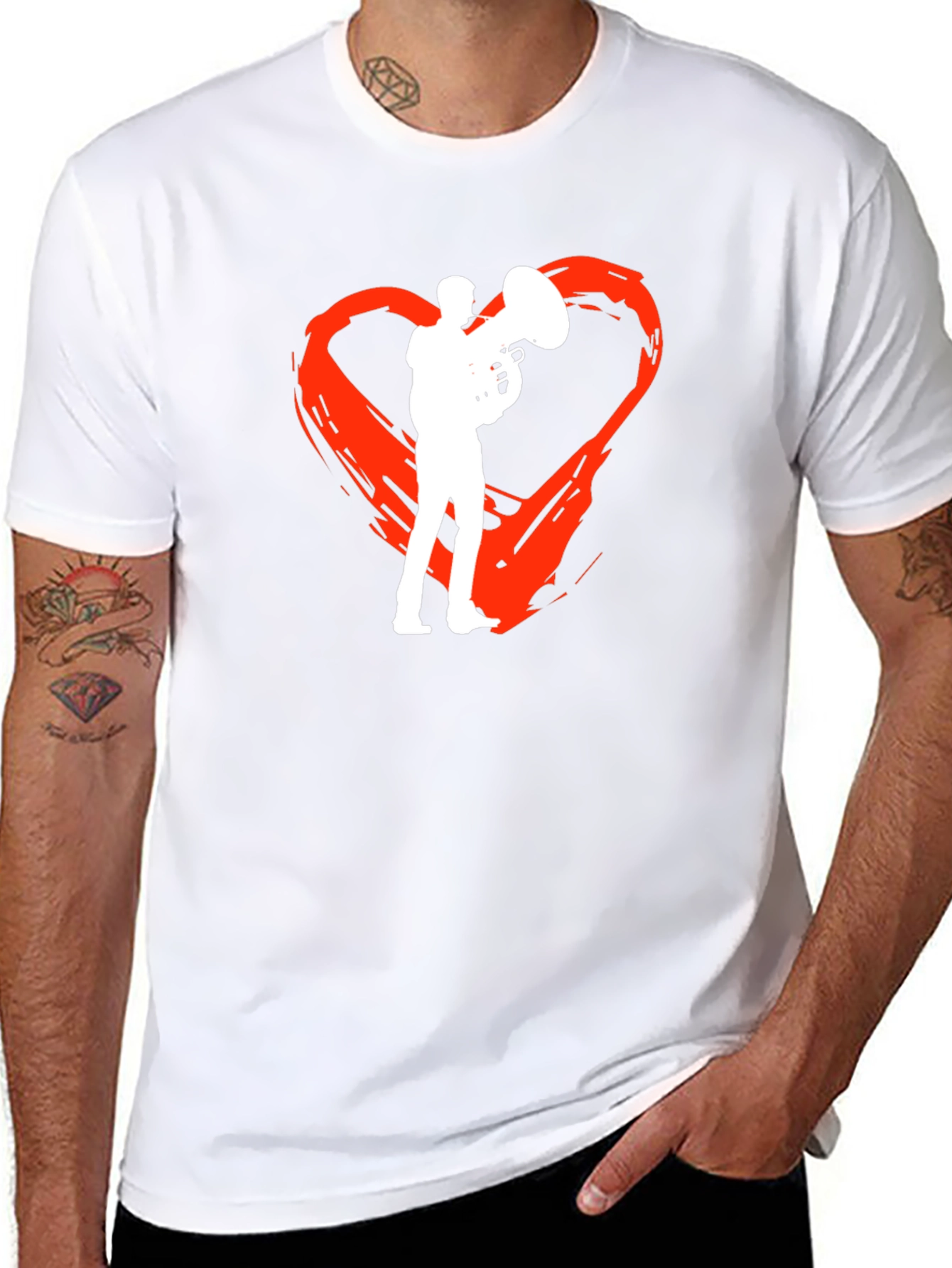 Tuba Heartbeat T-Shirt
