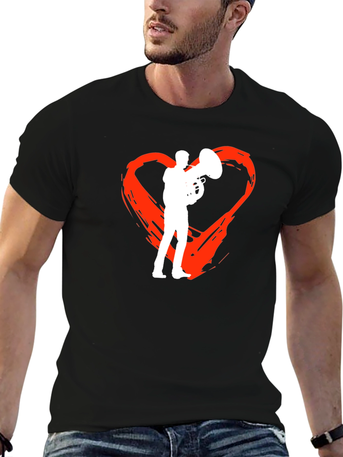 Tuba Heartbeat T-Shirt