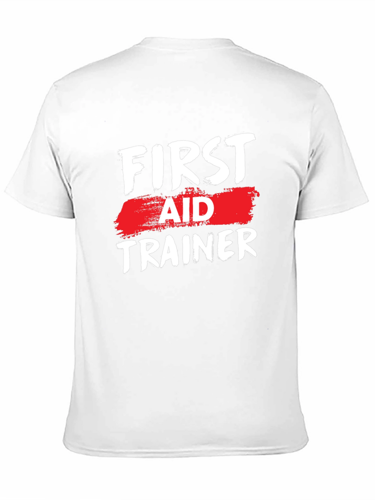 First Aid Trainer Black T-Shirt