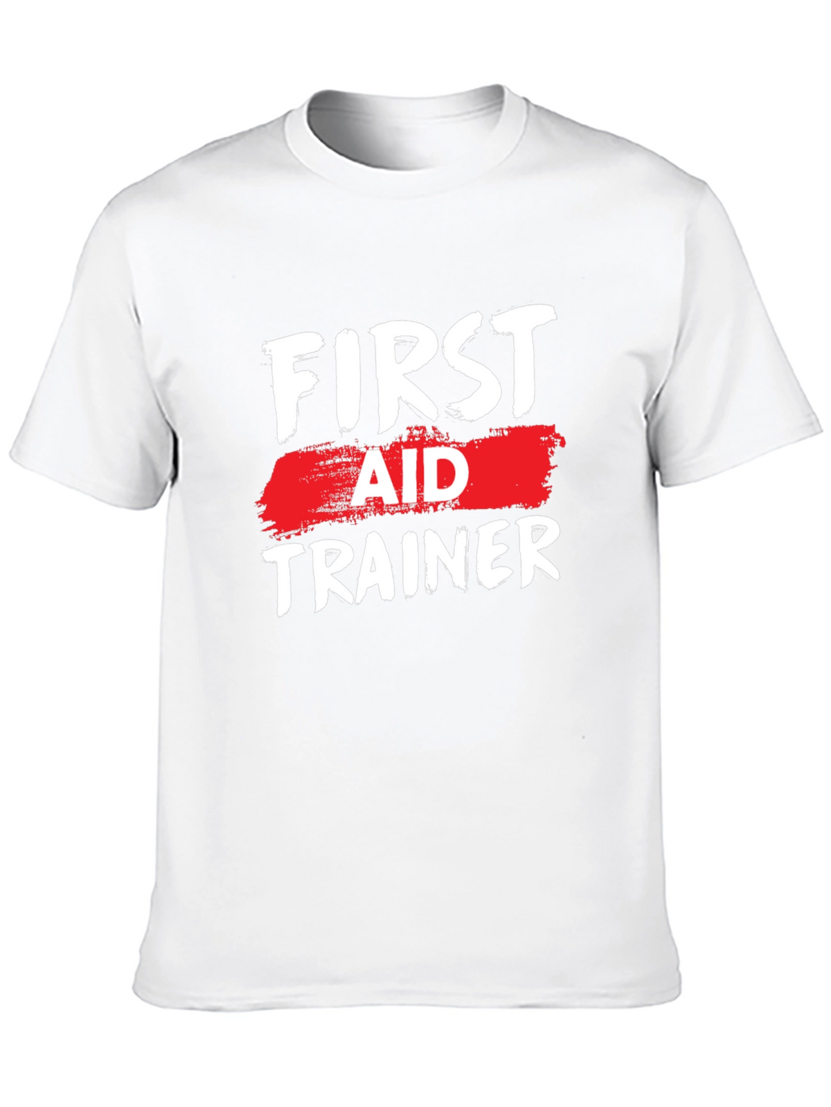 First Aid Trainer Black T-Shirt