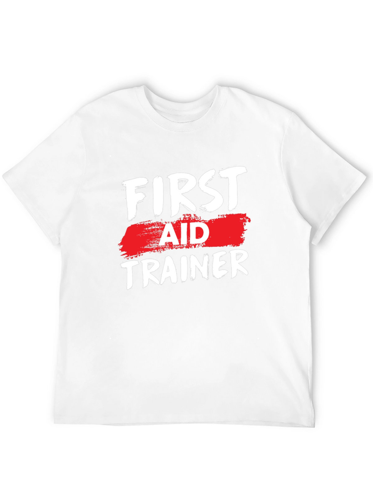First Aid Trainer Black T-Shirt