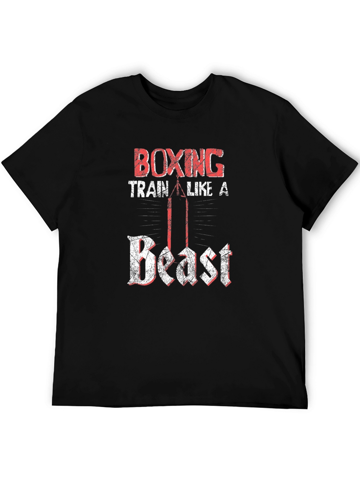 Boxing Train Like a Beast Graphic Tee