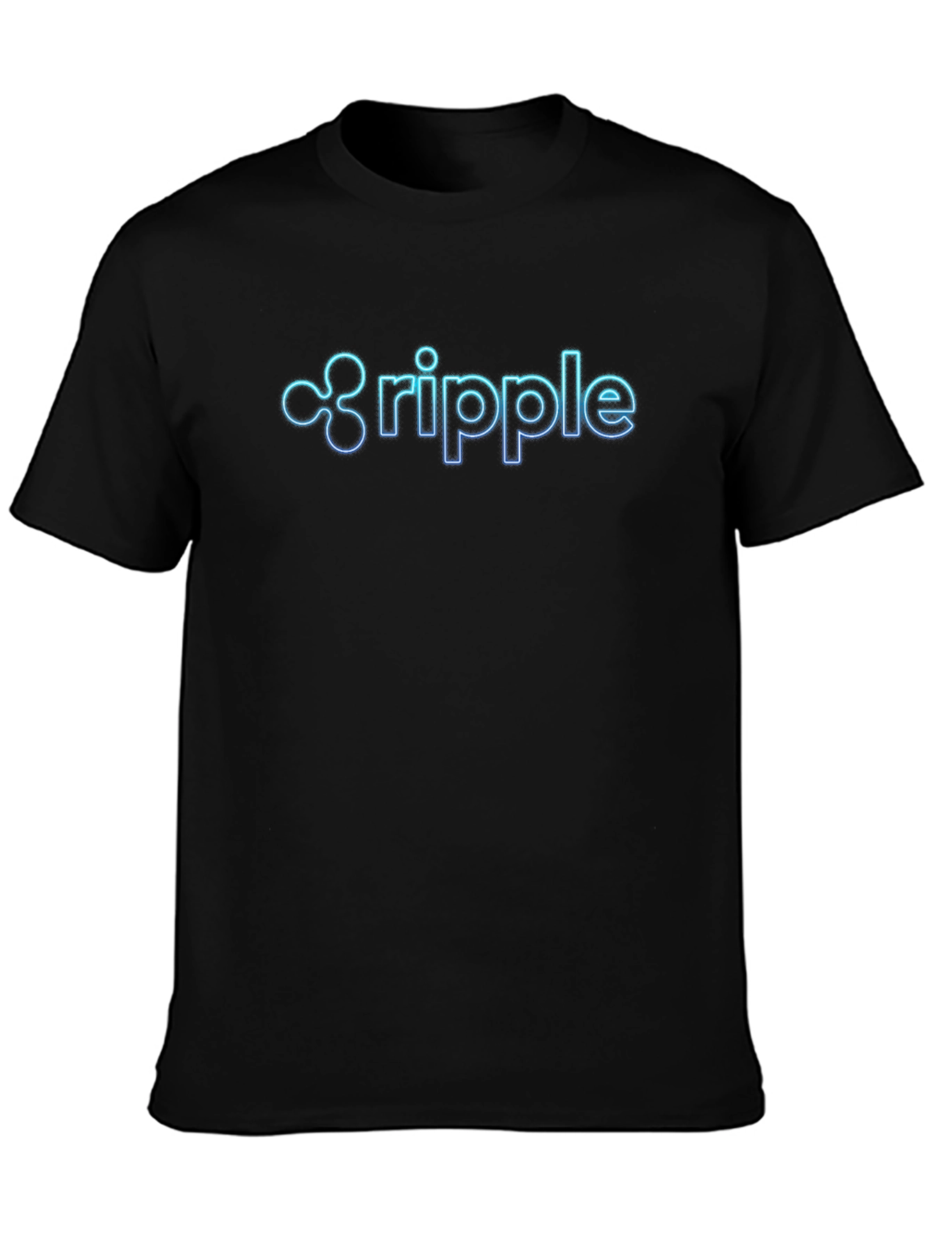 Ripple Crypto Black T-Shirt