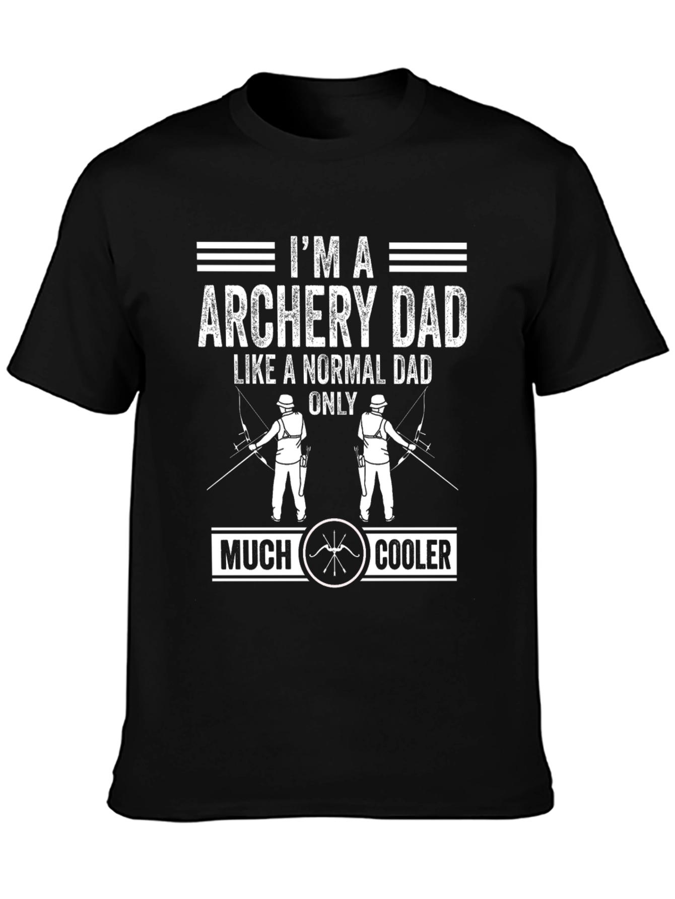 Archery Dad T-Shirt - Cool Fathers Day Gift