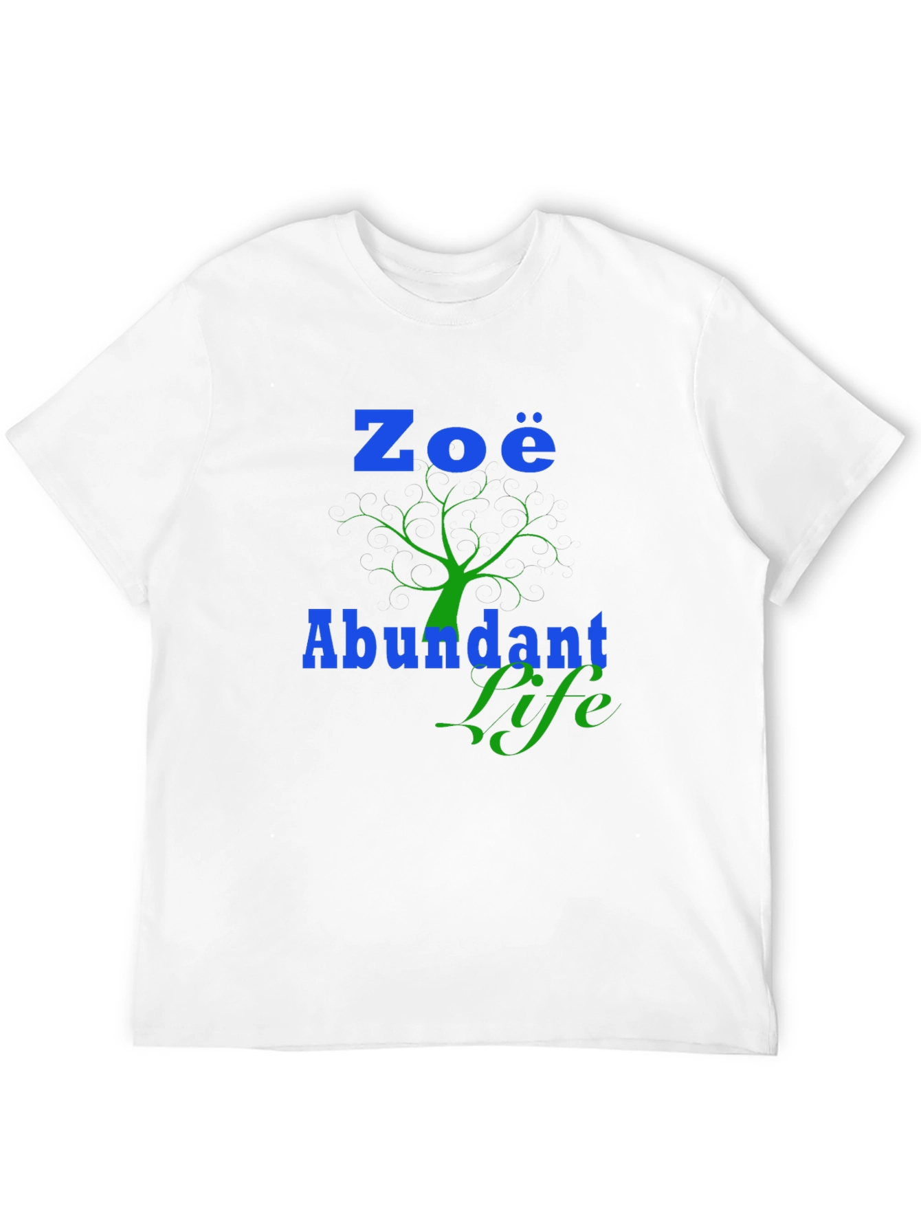 Zoe Abundant Life Black T-Shirt