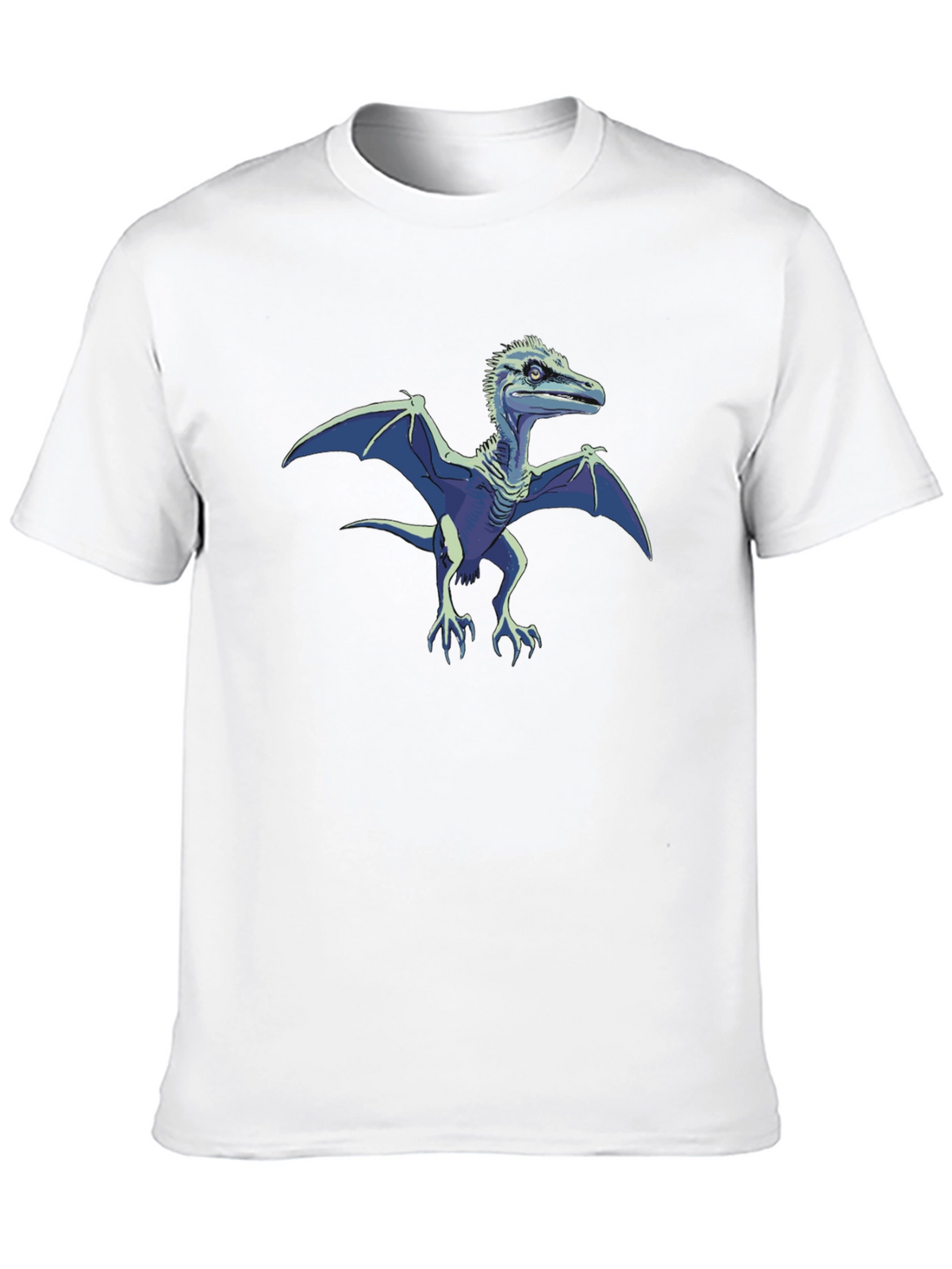 Cool Dinosaur Pterodactyl Graphic Tee