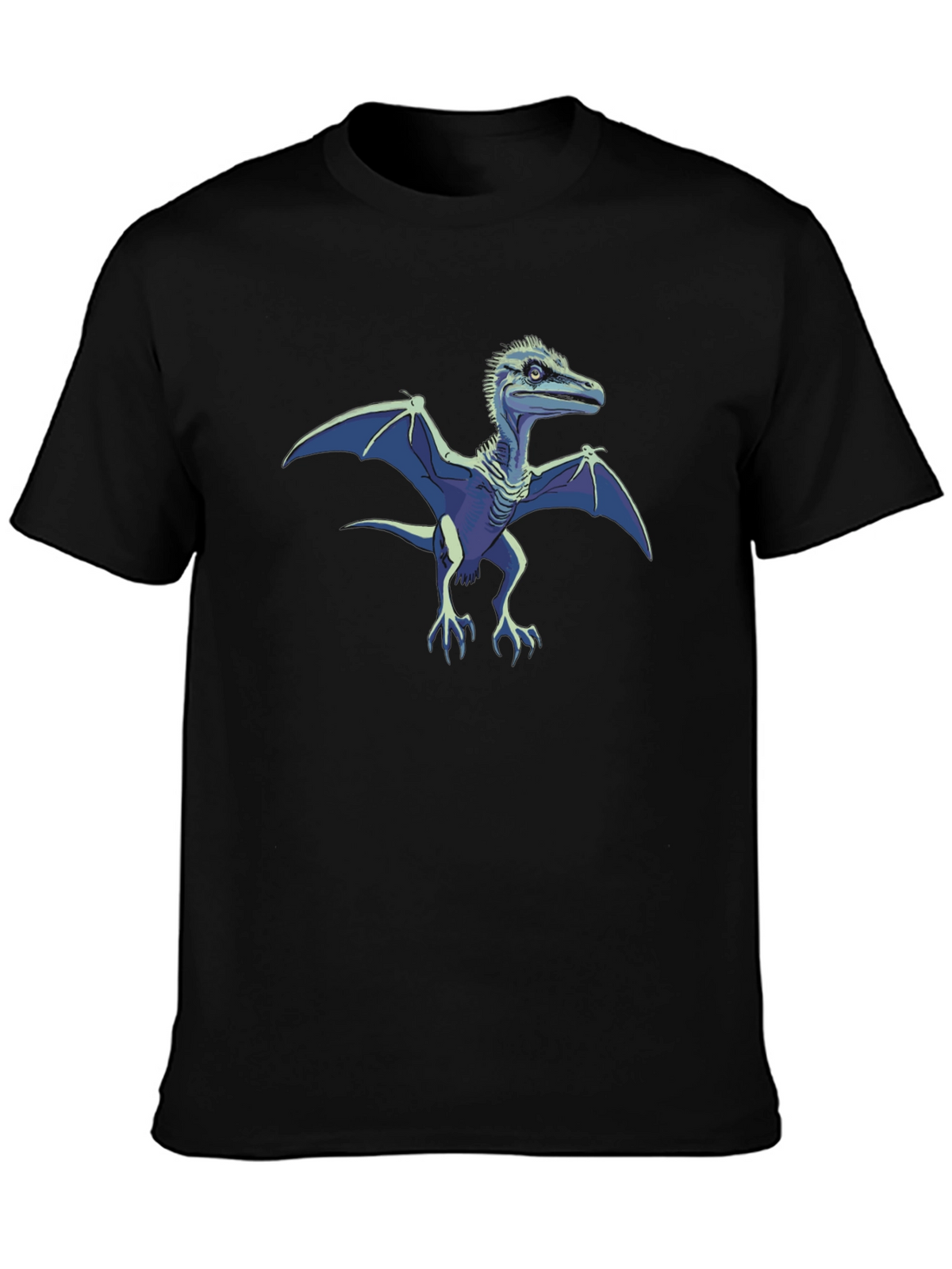 Cool Dinosaur Pterodactyl Graphic Tee