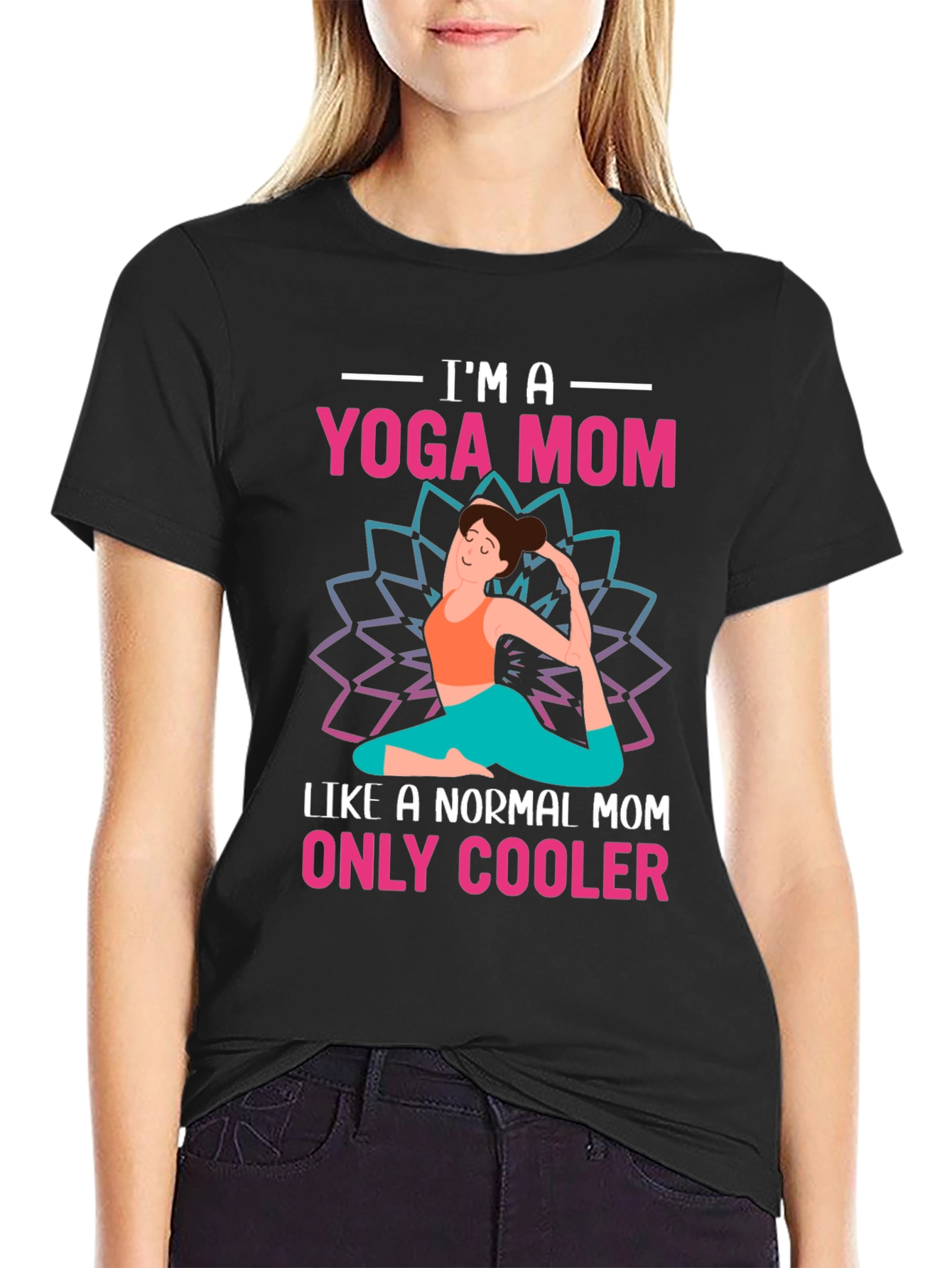 Yoga Mom T-Shirt - Cool & Comfortable