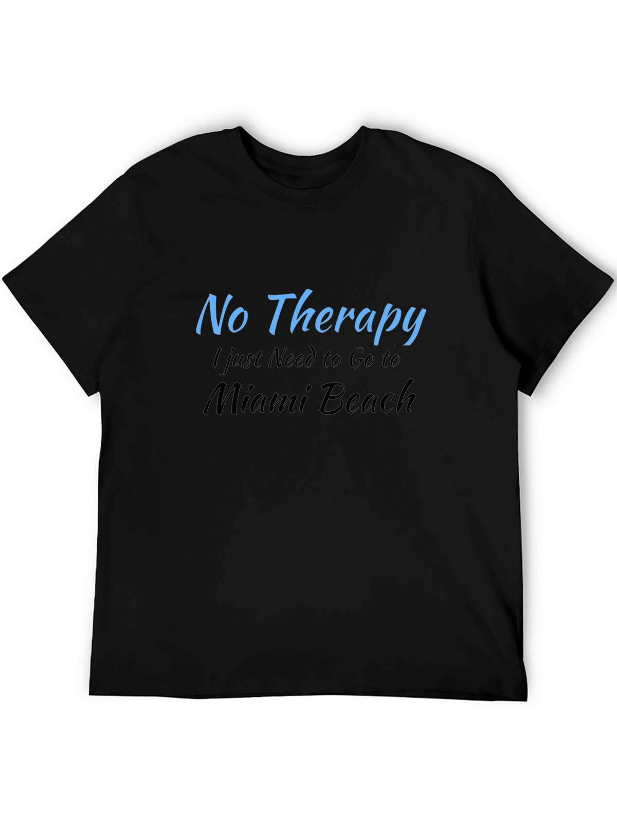 Miami Beach Therapy T-Shirt | Soft Cotton Tee