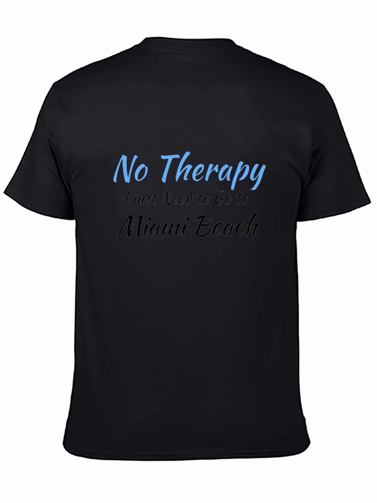 Miami Beach Therapy T-Shirt | Soft Cotton Tee