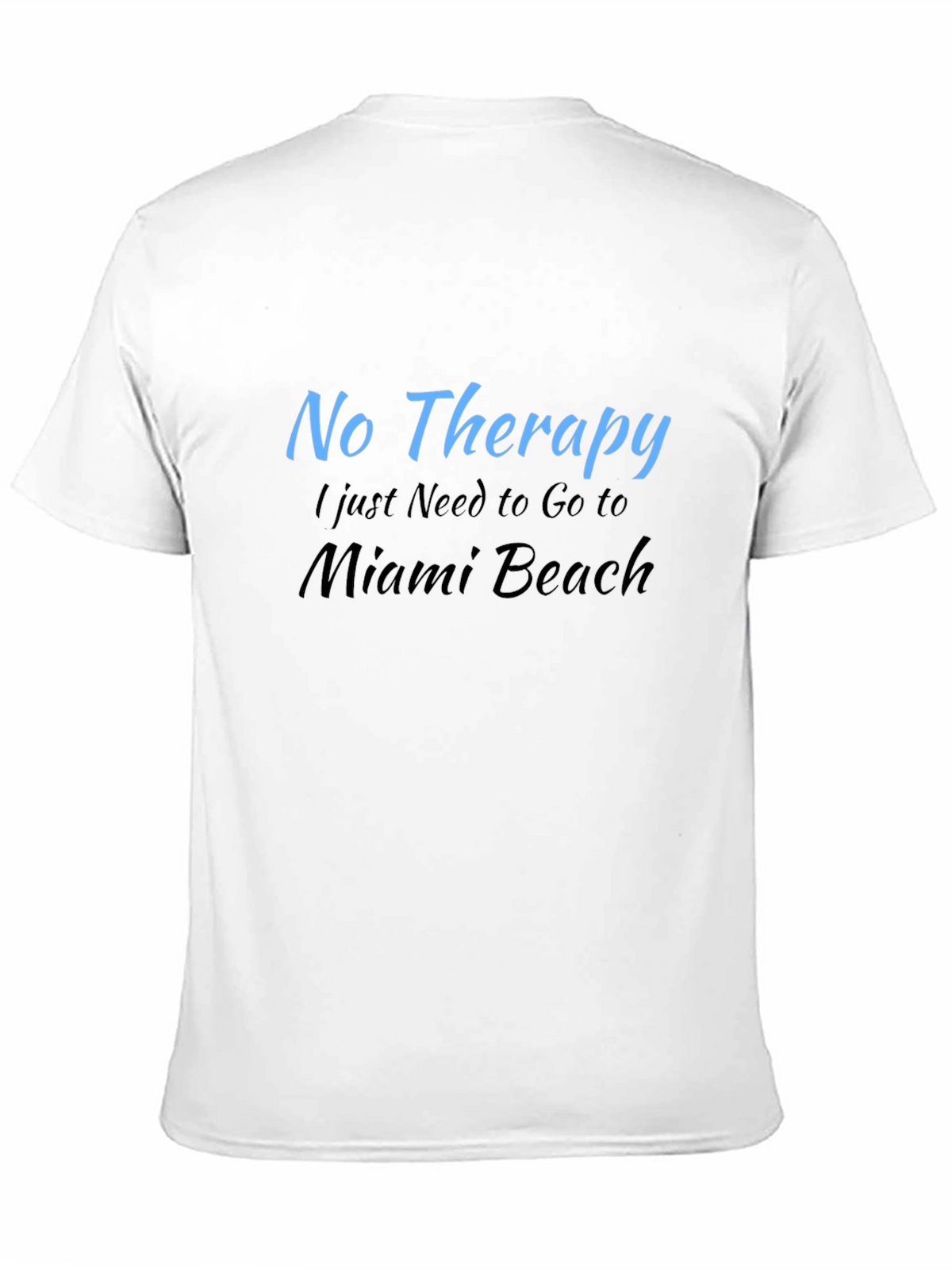 Miami Beach Therapy T-Shirt | Soft Cotton Tee