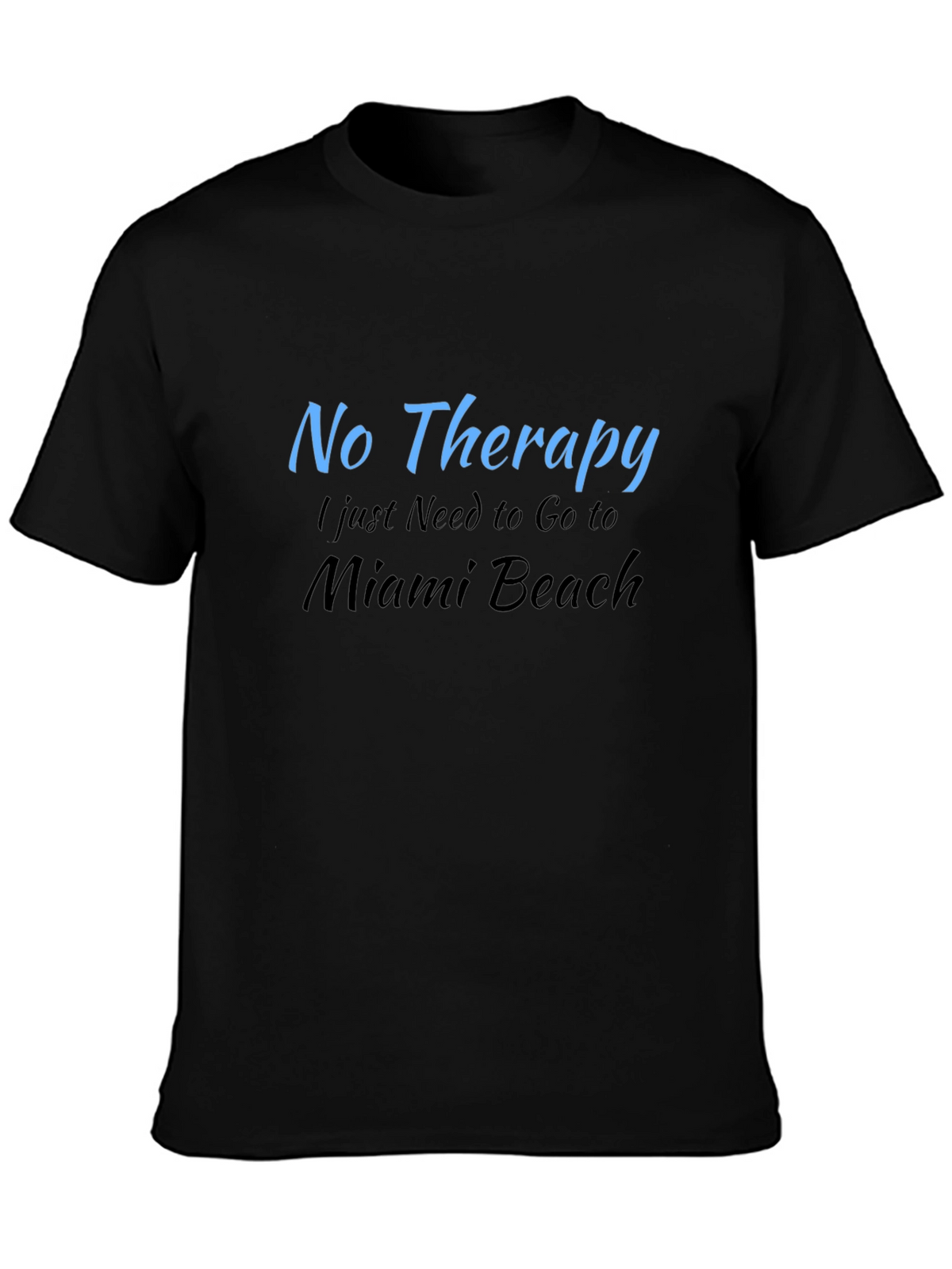 Miami Beach Therapy T-Shirt | Soft Cotton Tee