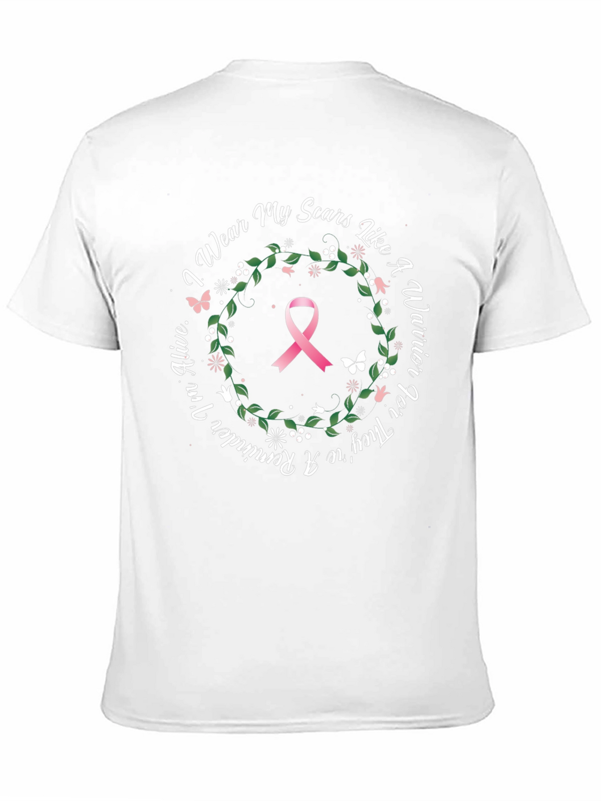 I Wear My Scars T-Shirt Cancer Awareness