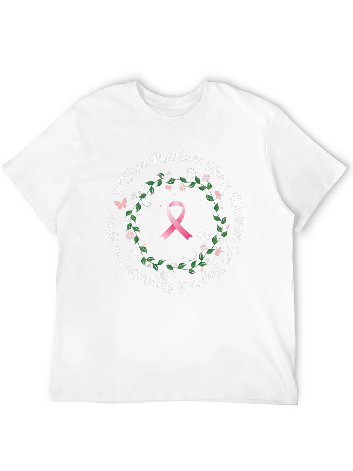 I Wear My Scars T-Shirt Cancer Awareness