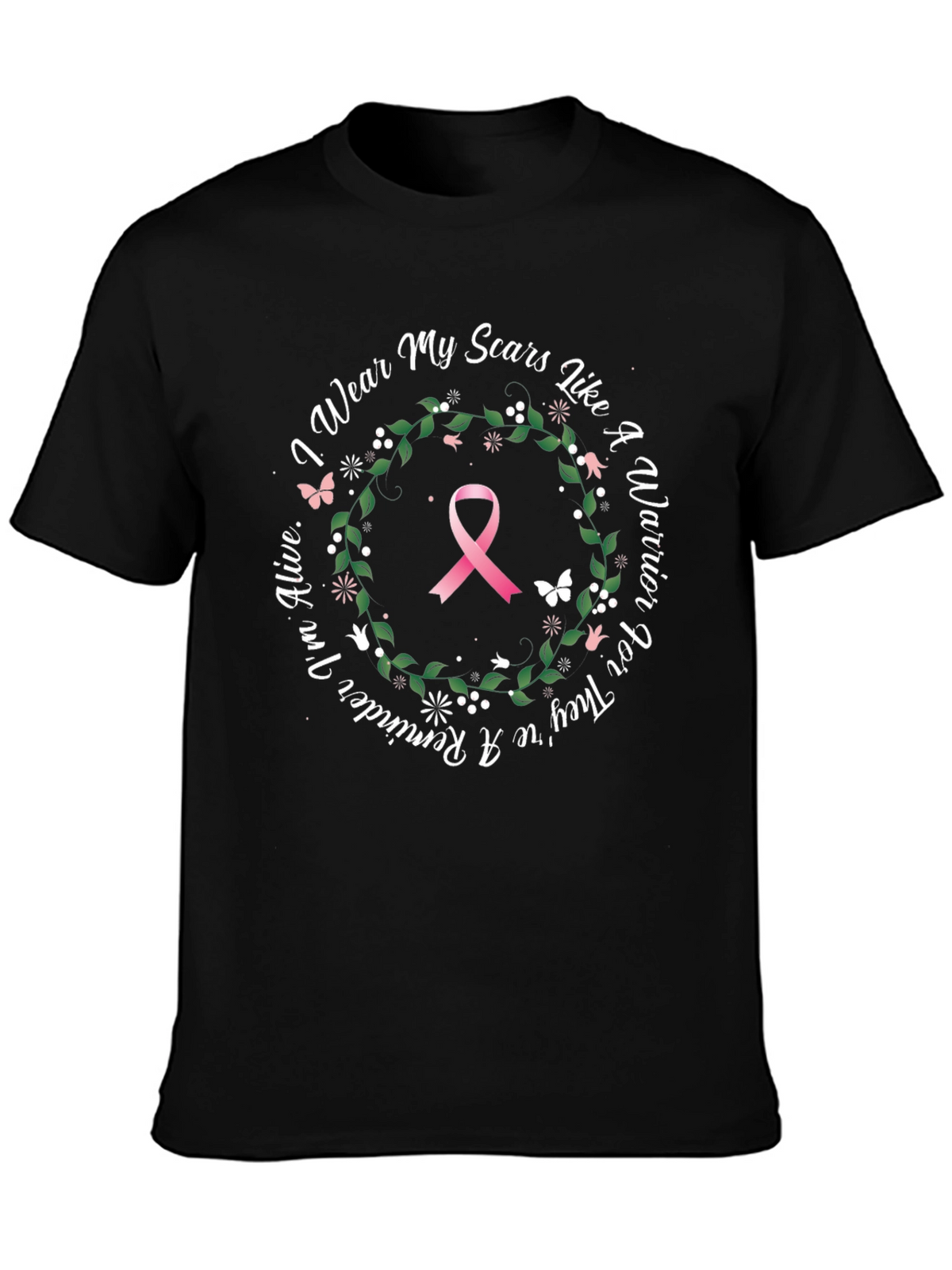 I Wear My Scars T-Shirt Cancer Awareness