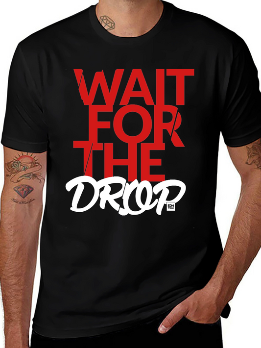 Wait For The Drop Graphic Tee - EDM Rave Style