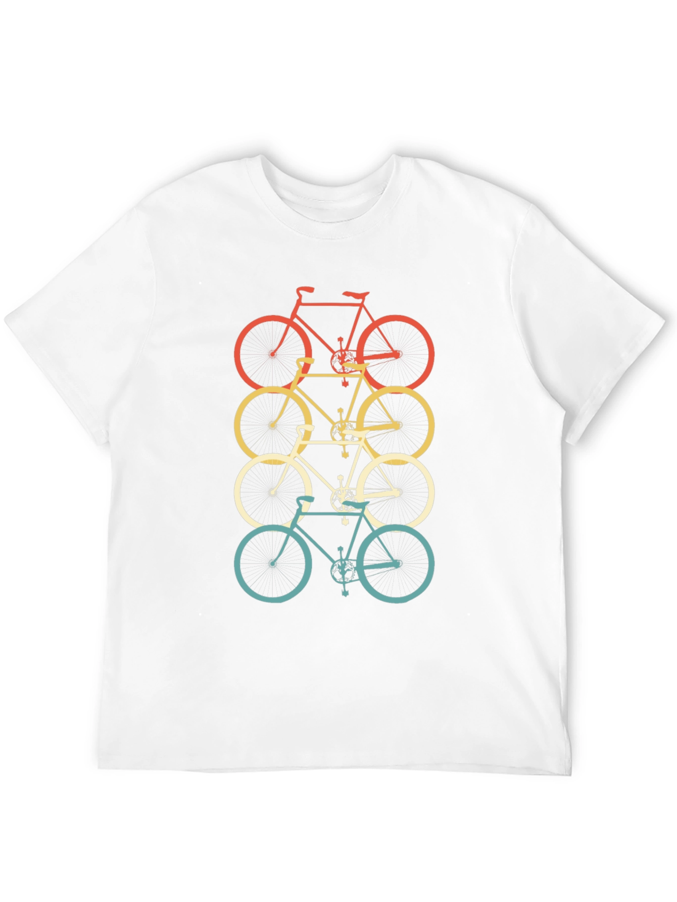 Retro Bicycle Stack T-Shirt