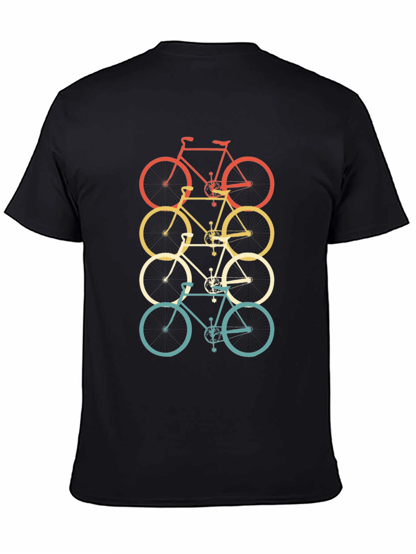 Retro Bicycle Stack T-Shirt