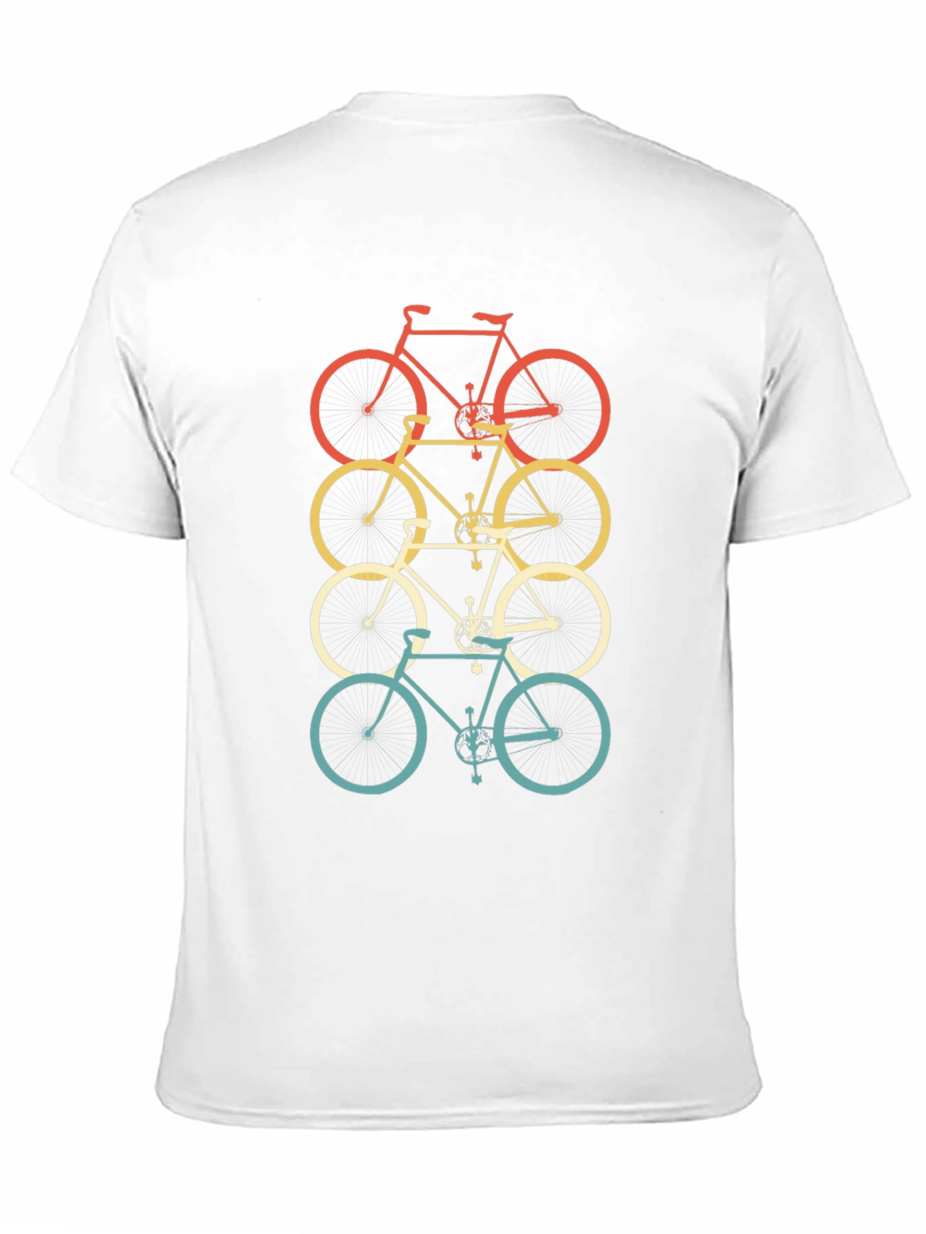 Retro Bicycle Stack T-Shirt
