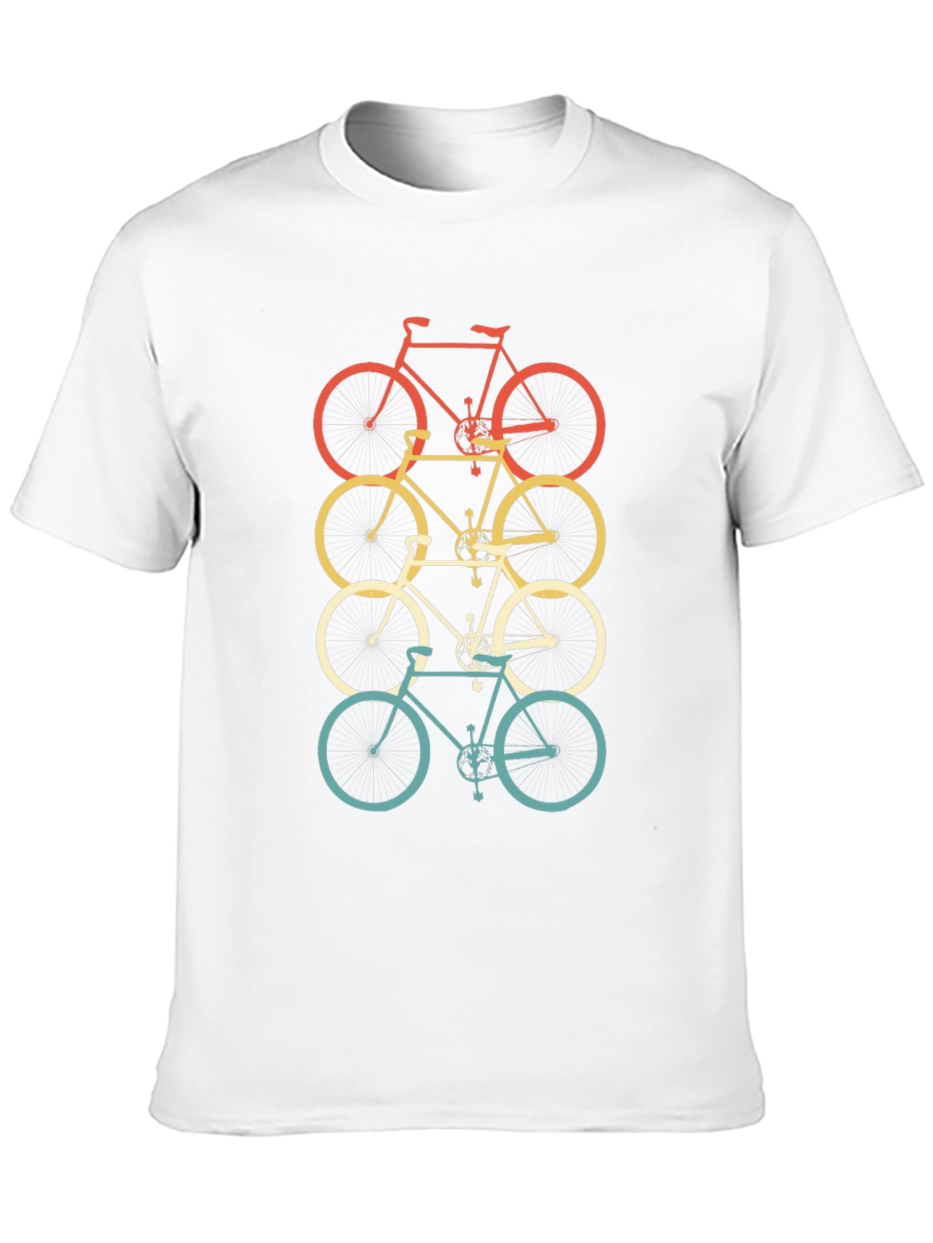 Retro Bicycle Stack T-Shirt
