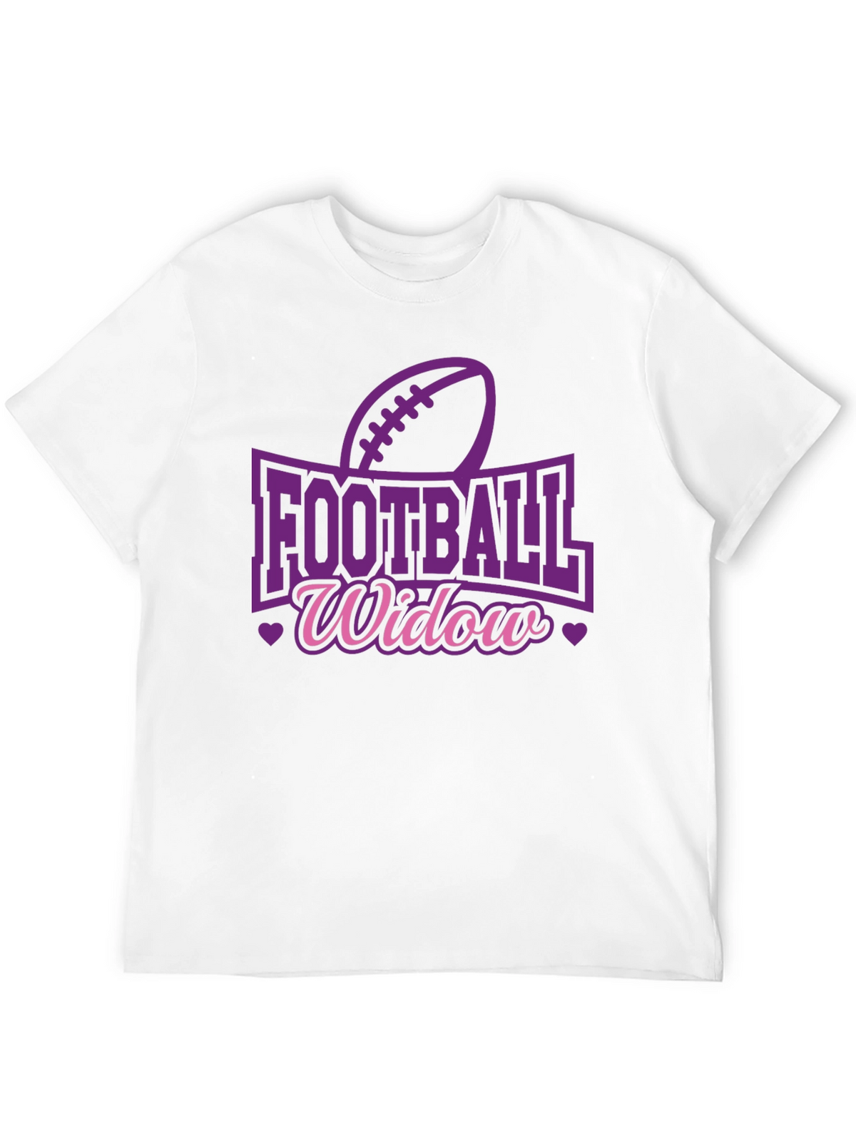 Football Widow Graphic Tee