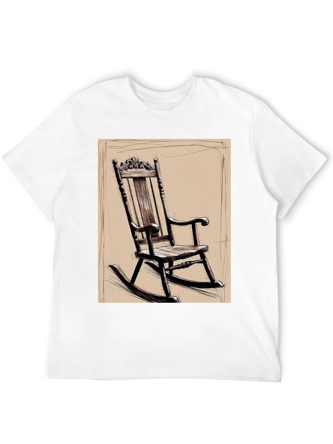 Rocking Chair Art T-Shirt