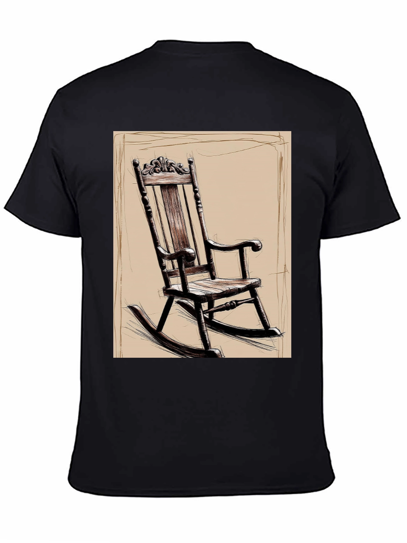 Rocking Chair Art T-Shirt