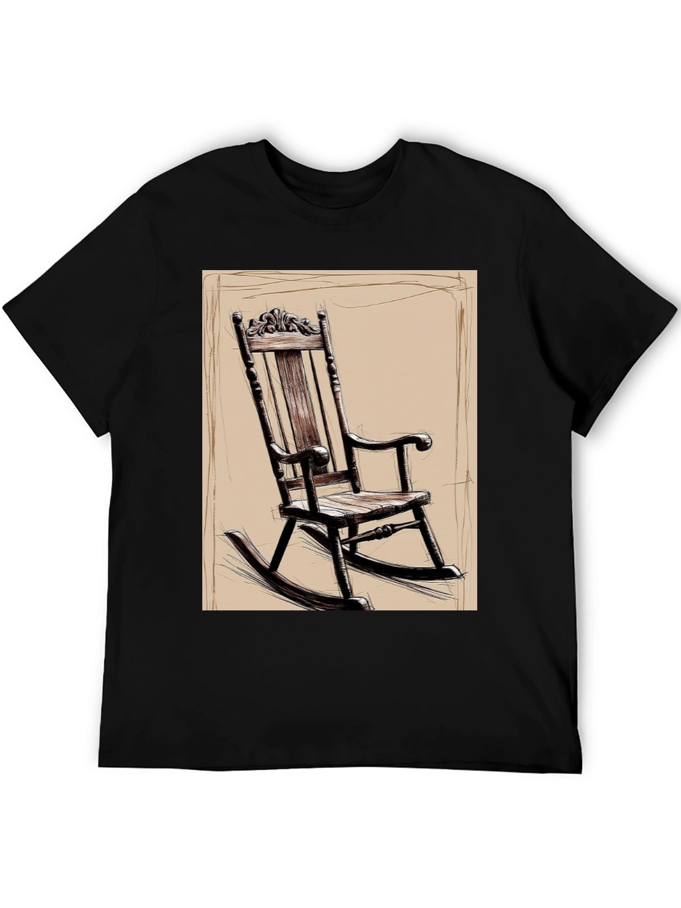Rocking Chair Art T-Shirt
