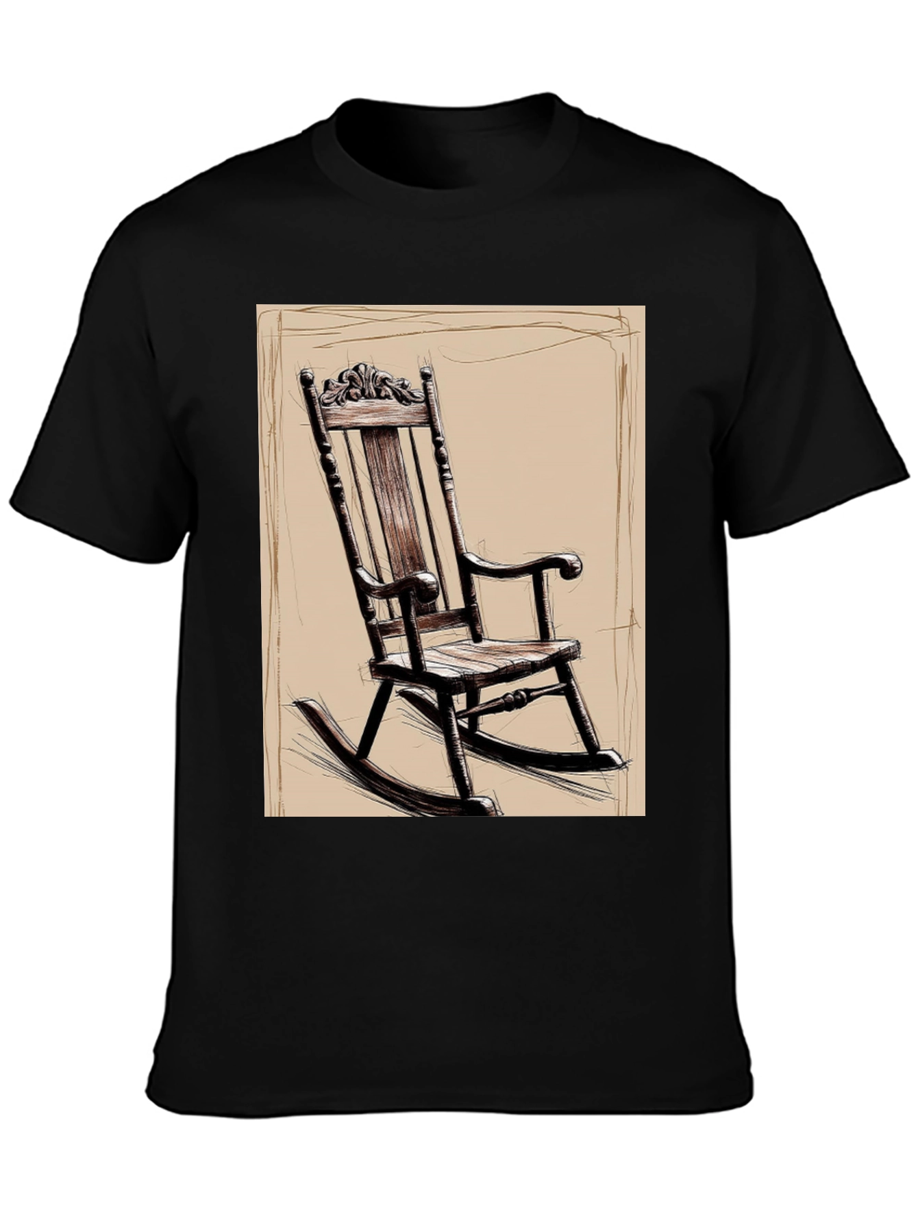 Rocking Chair Art T-Shirt