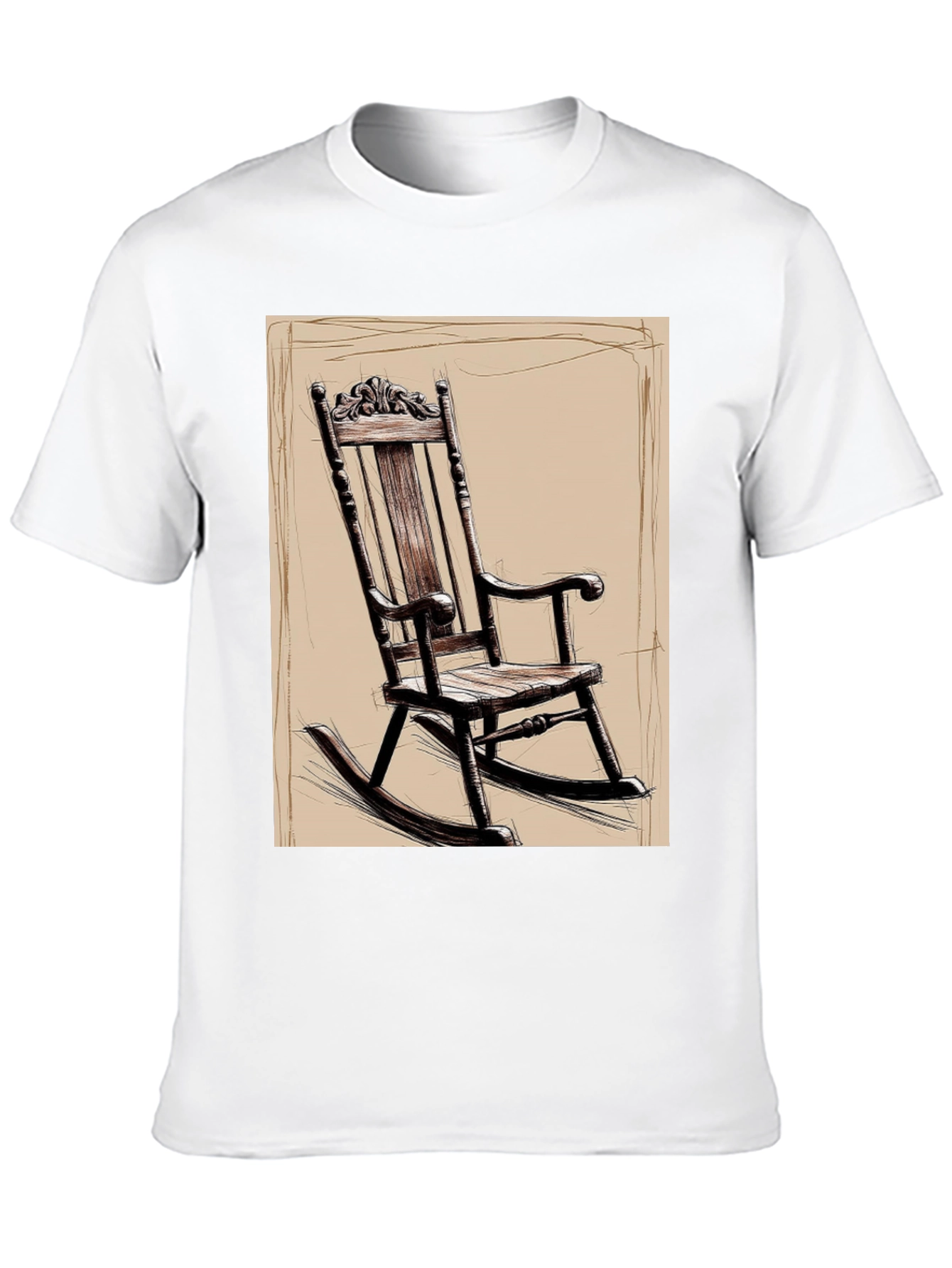 Rocking Chair Art T-Shirt