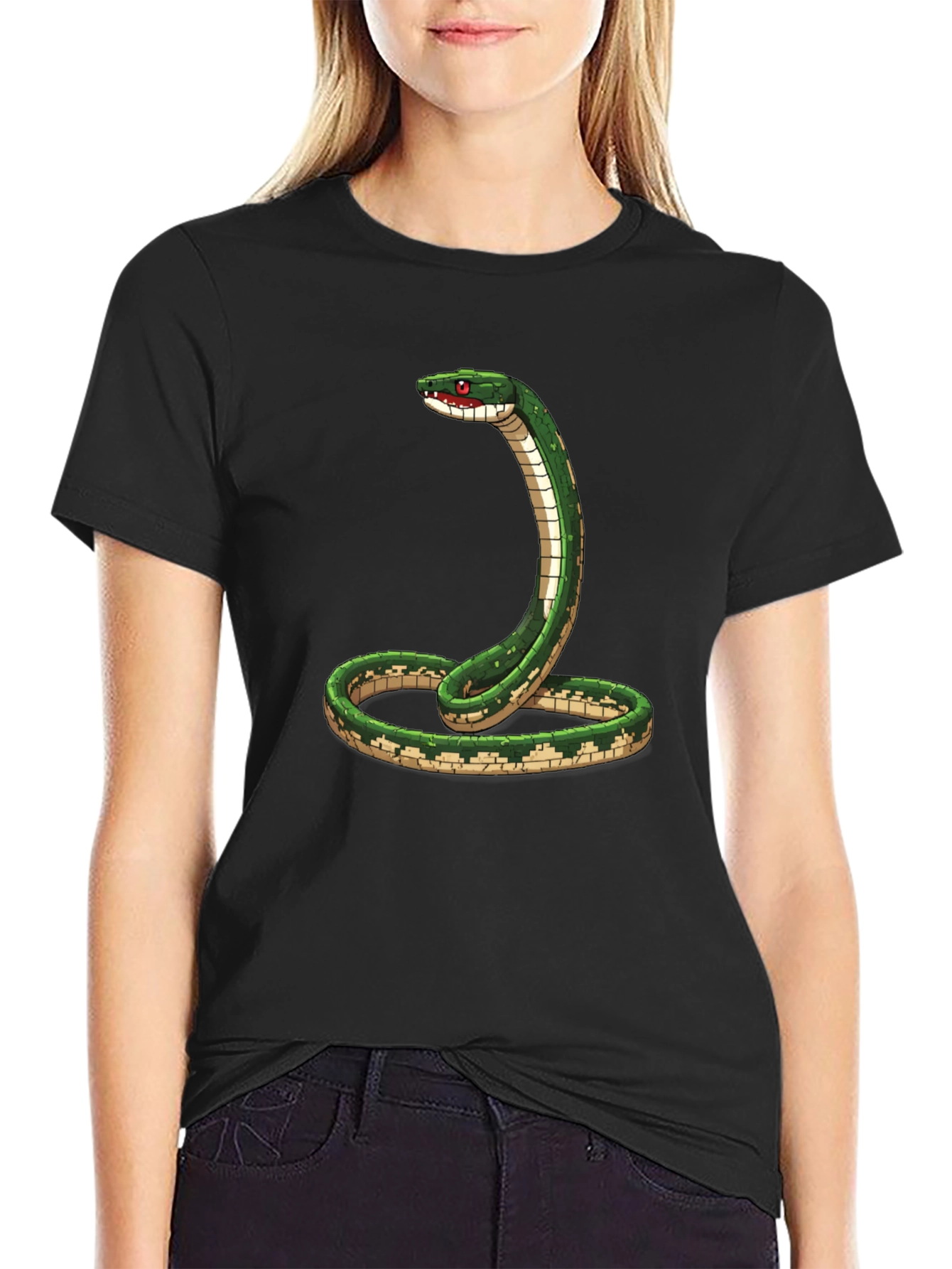 Snake Graphic Tee - Reptile Lover T-Shirt