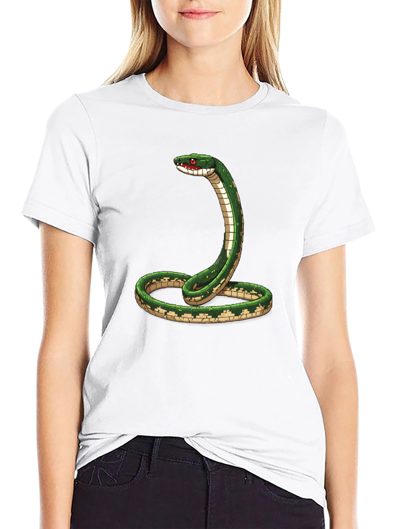 Snake Graphic Tee - Reptile Lover T-Shirt
