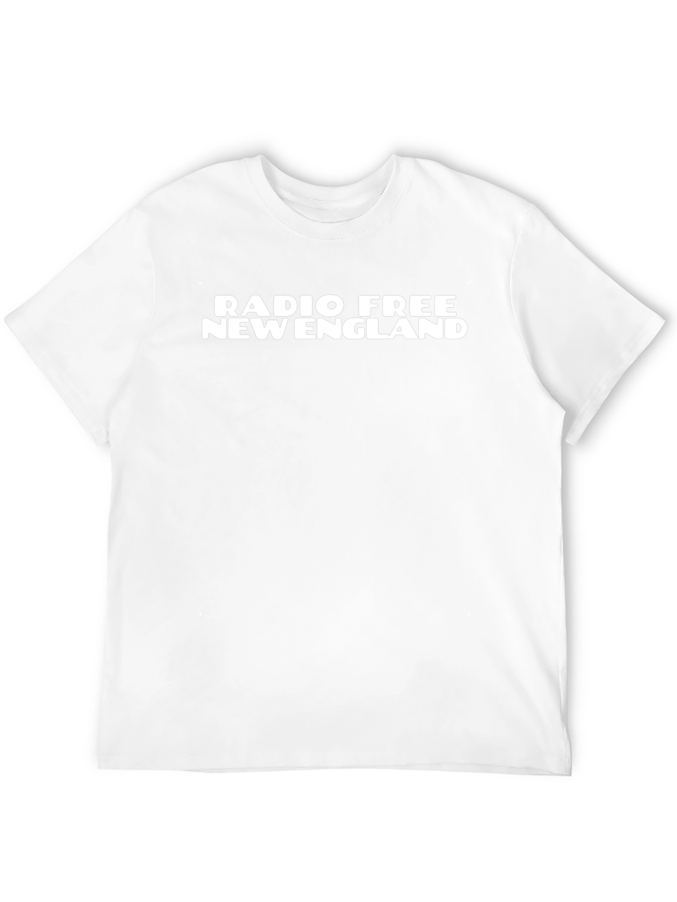 Radio Free New England Black T-Shirt