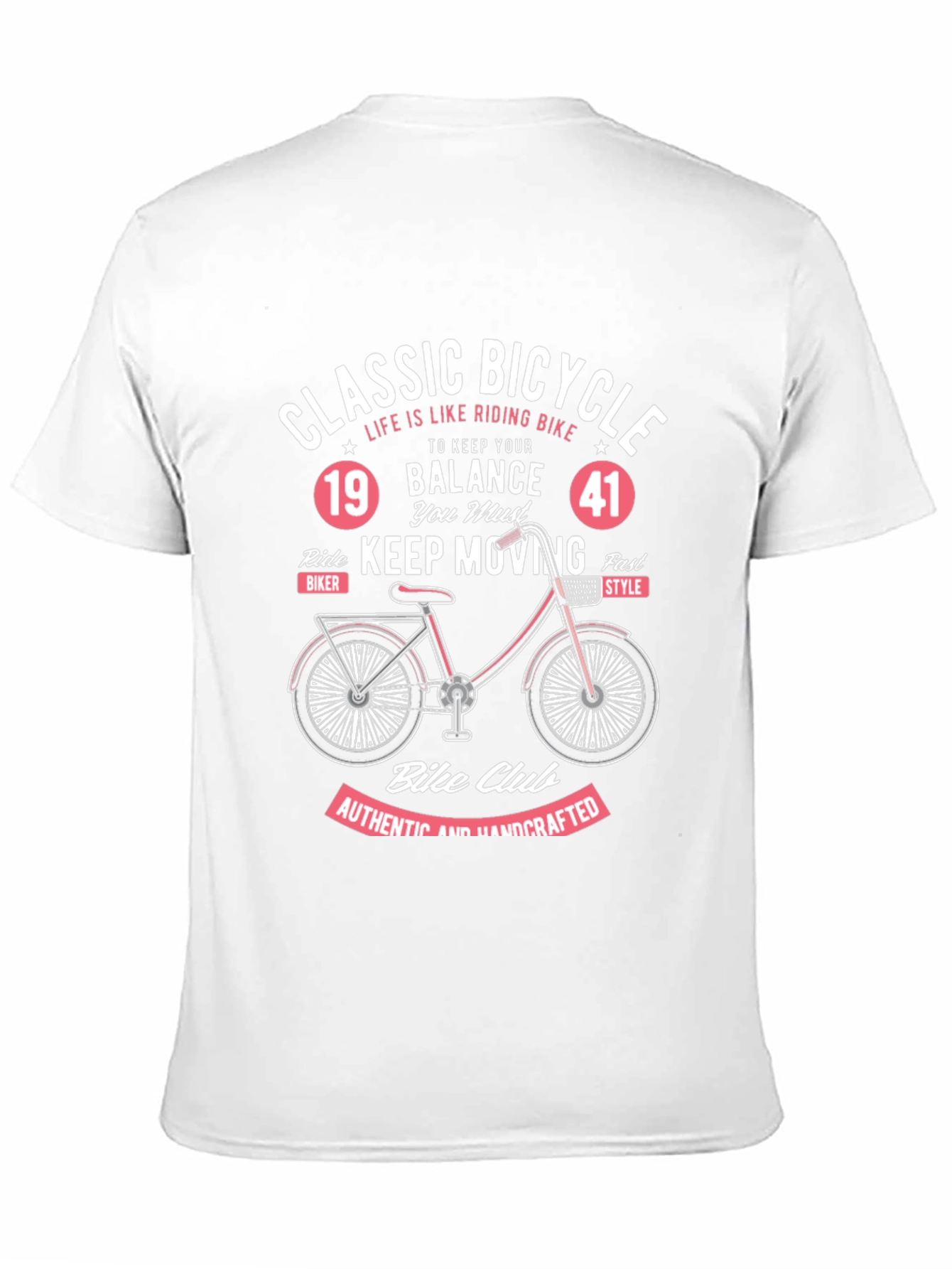 Classic Bicycle Graphic T-Shirt - Ride in Style