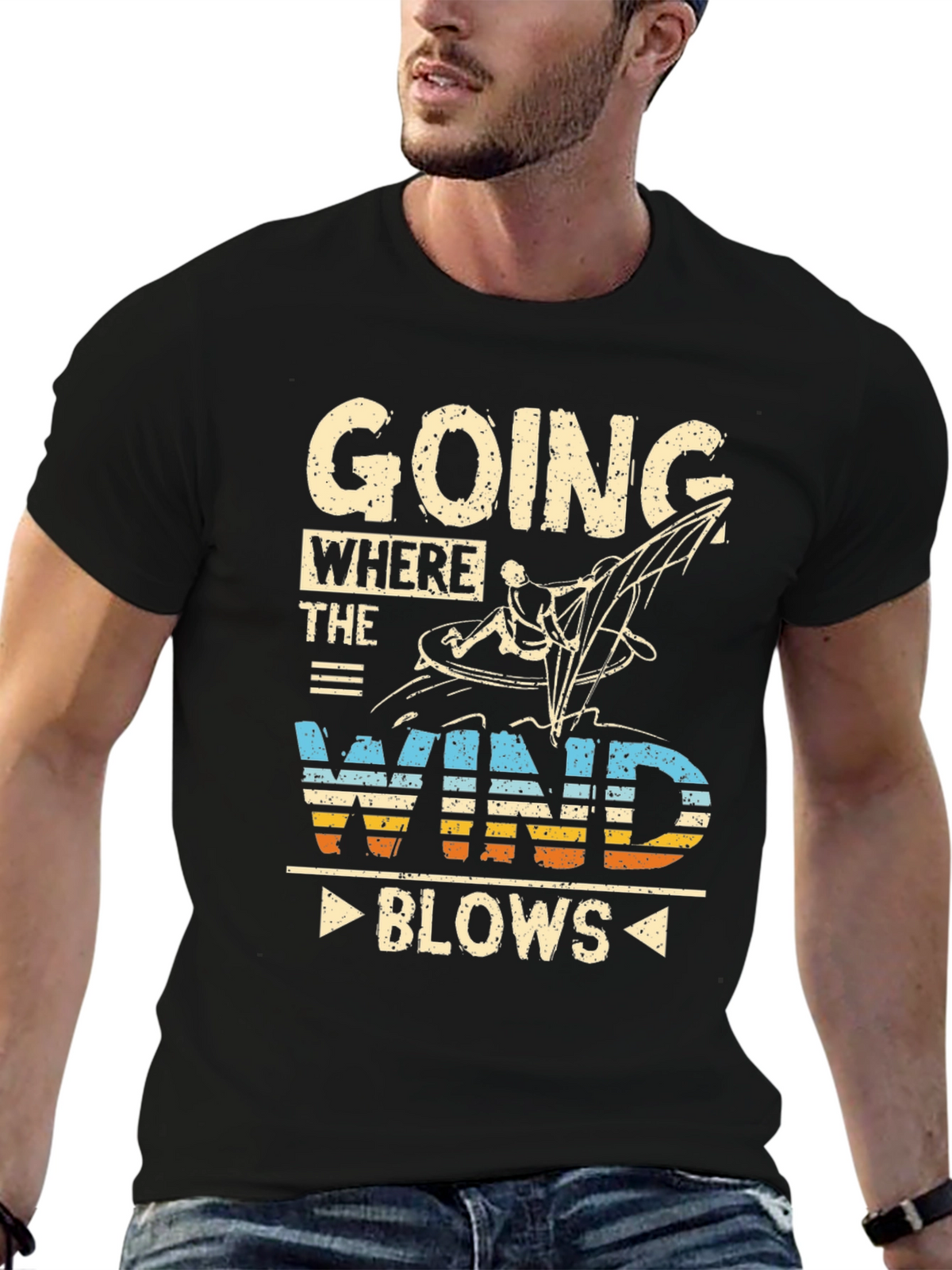 Going Where The Wind Blows Graphic Tee