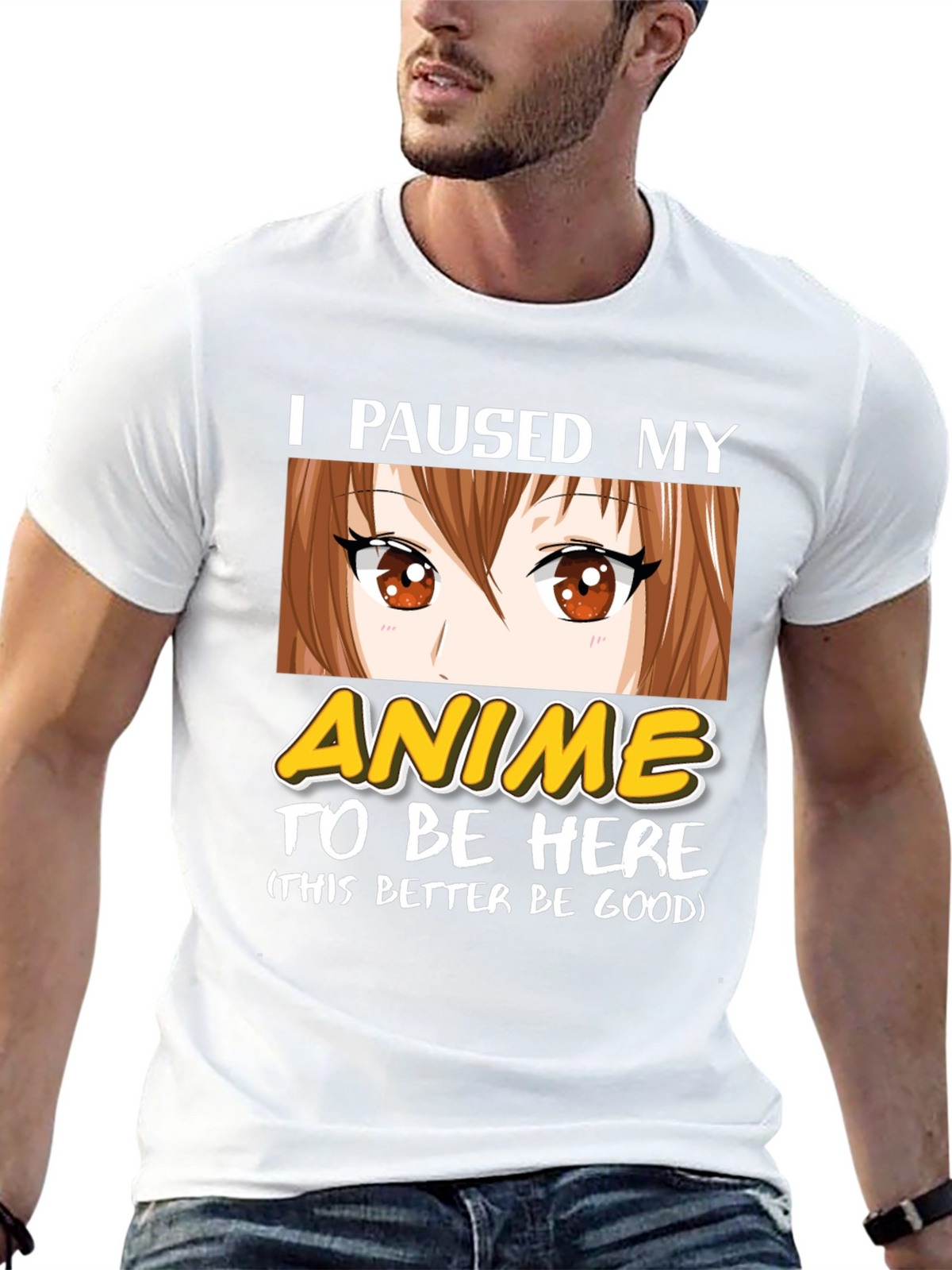 I Paused My Anime T-Shirt - Funny Otaku Tee