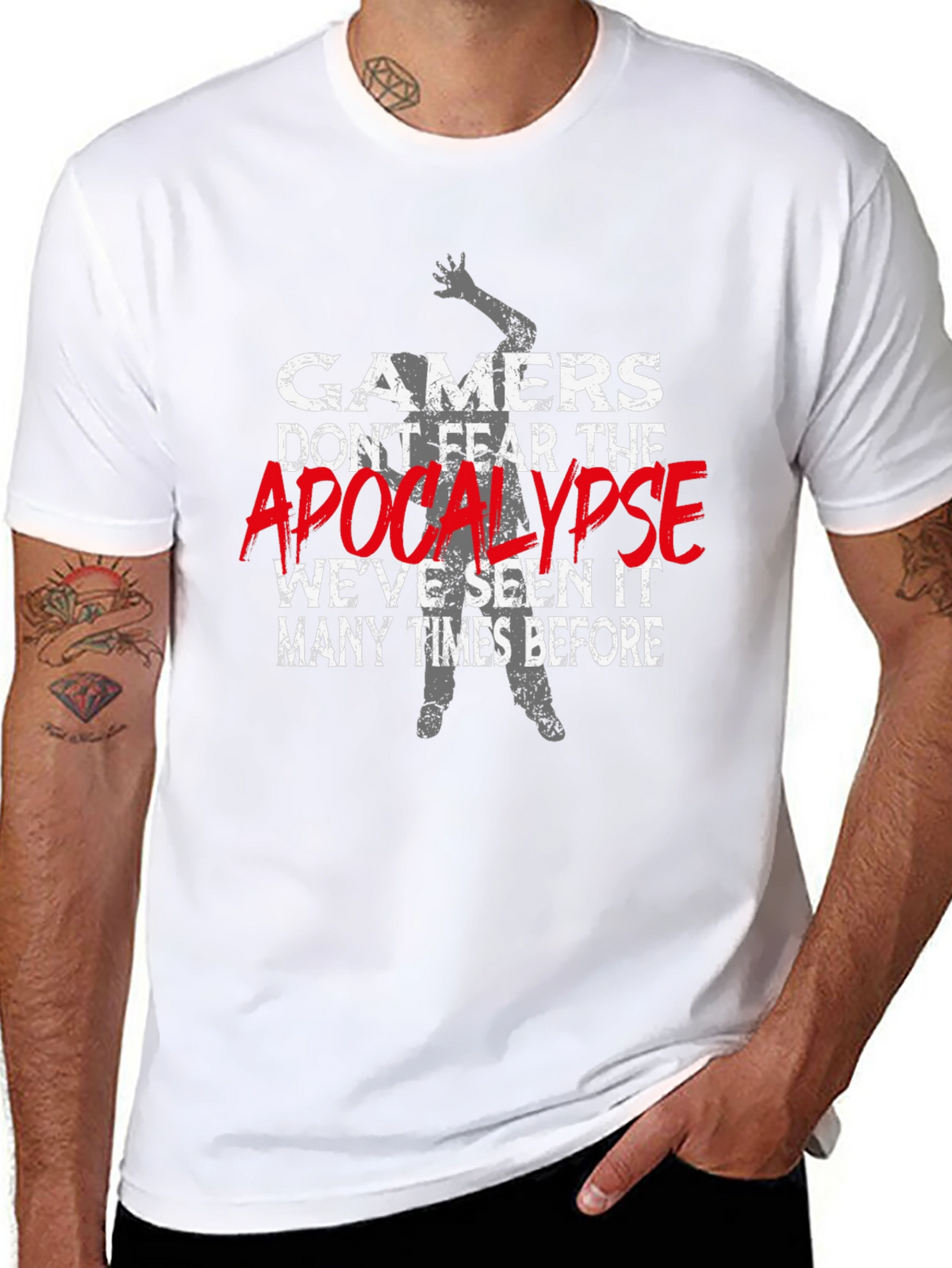 Gamers Dont Fear the Apocalypse T-Shirt