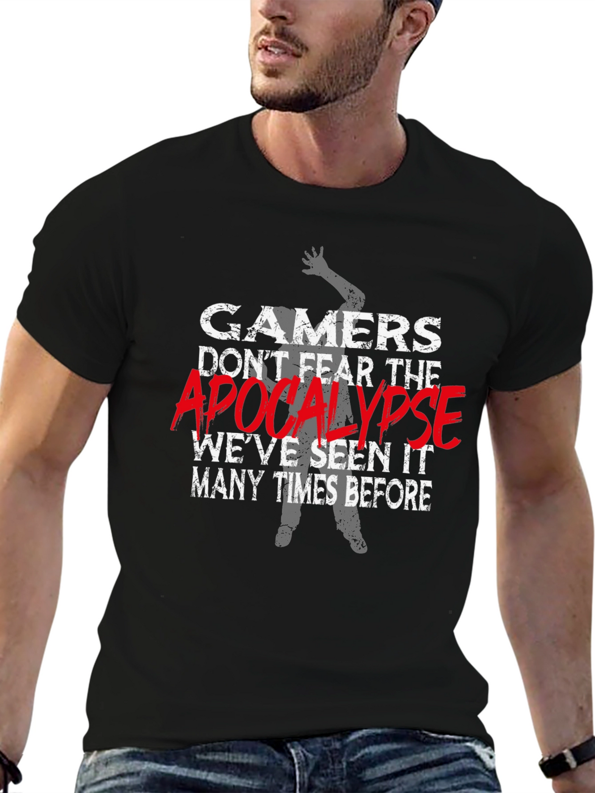 Gamers Dont Fear the Apocalypse T-Shirt