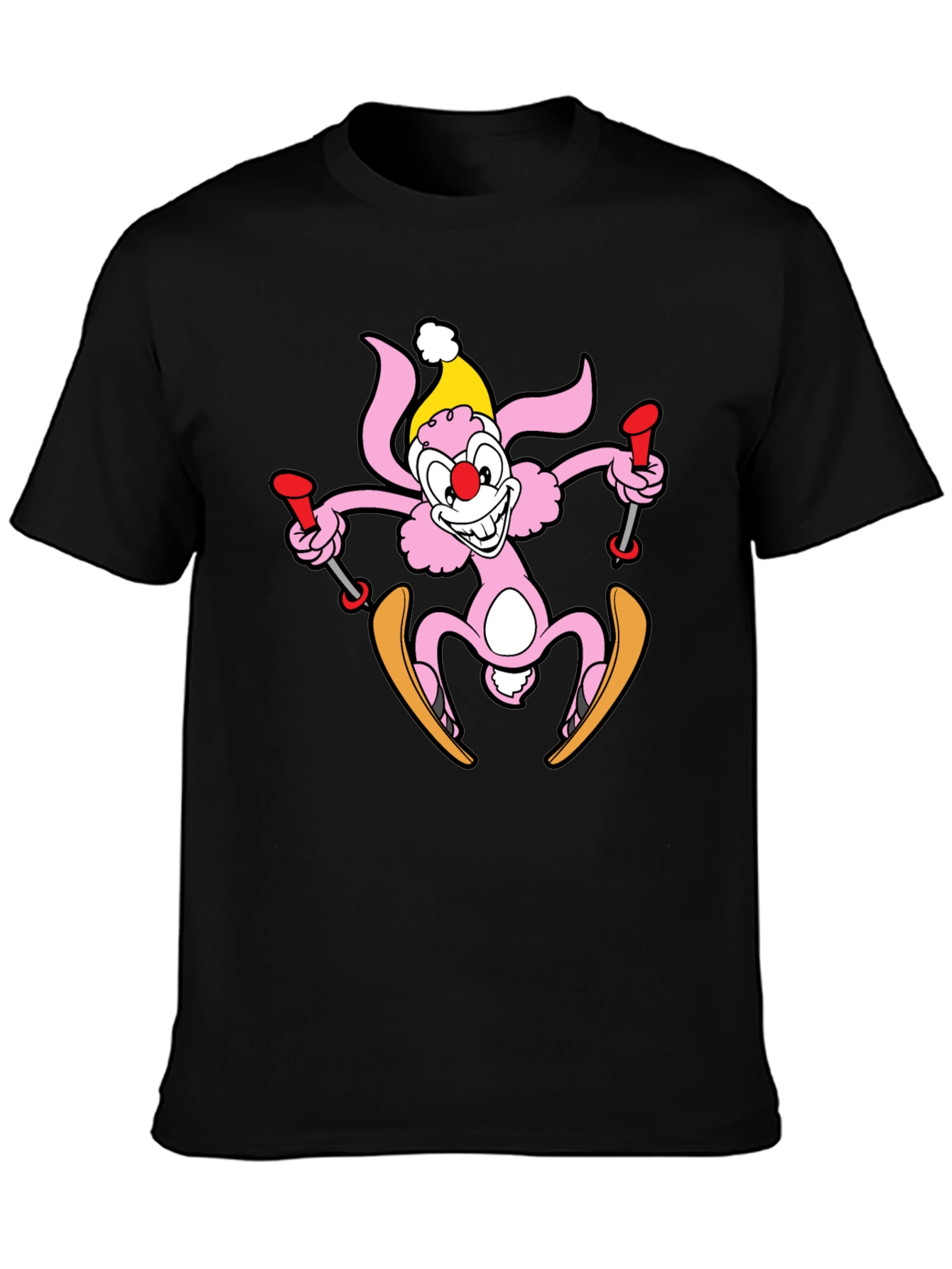 Skiing Bunny T-Shirt