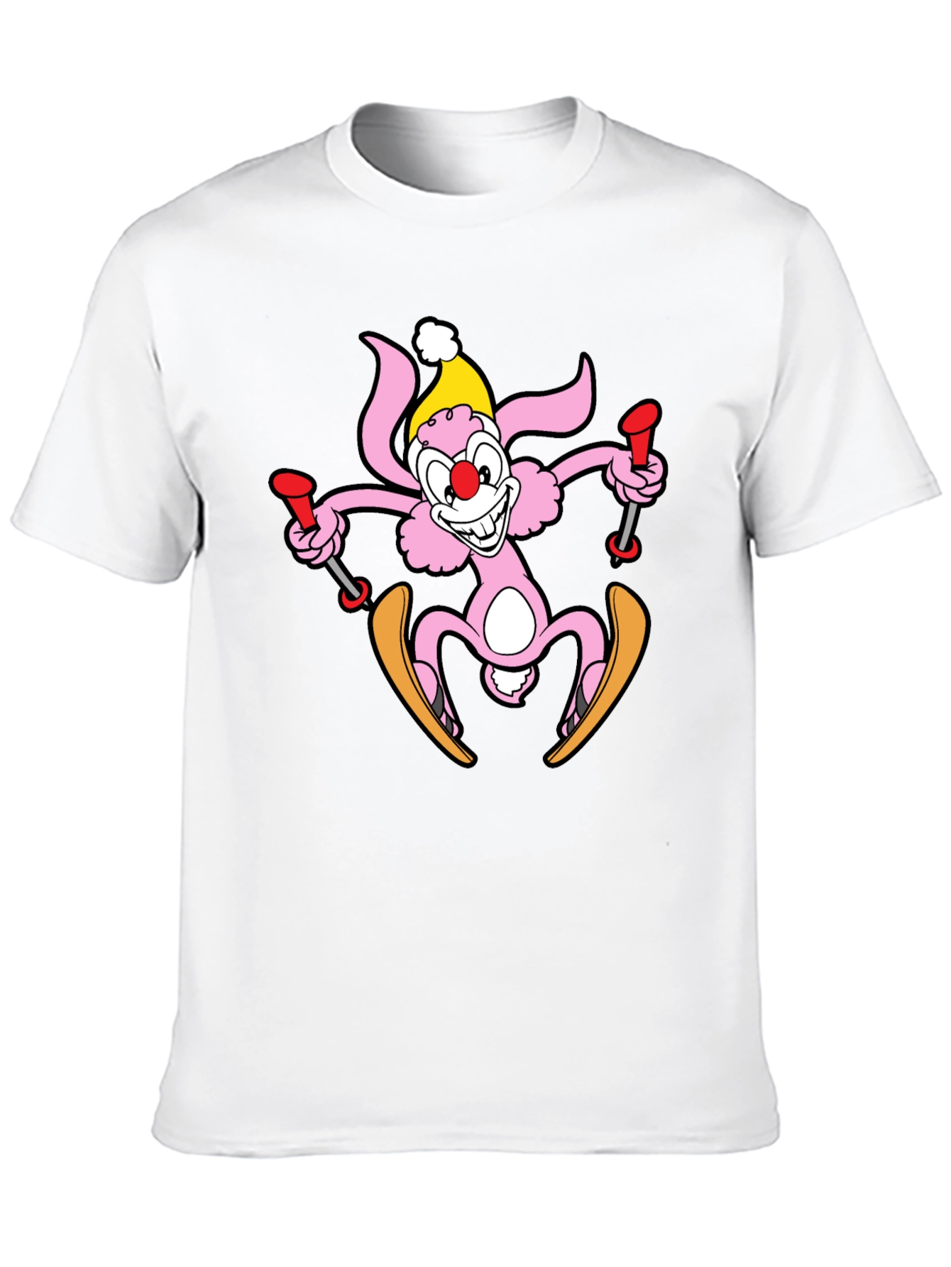 Skiing Bunny T-Shirt