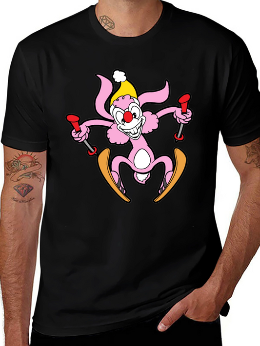 Skiing Bunny T-Shirt