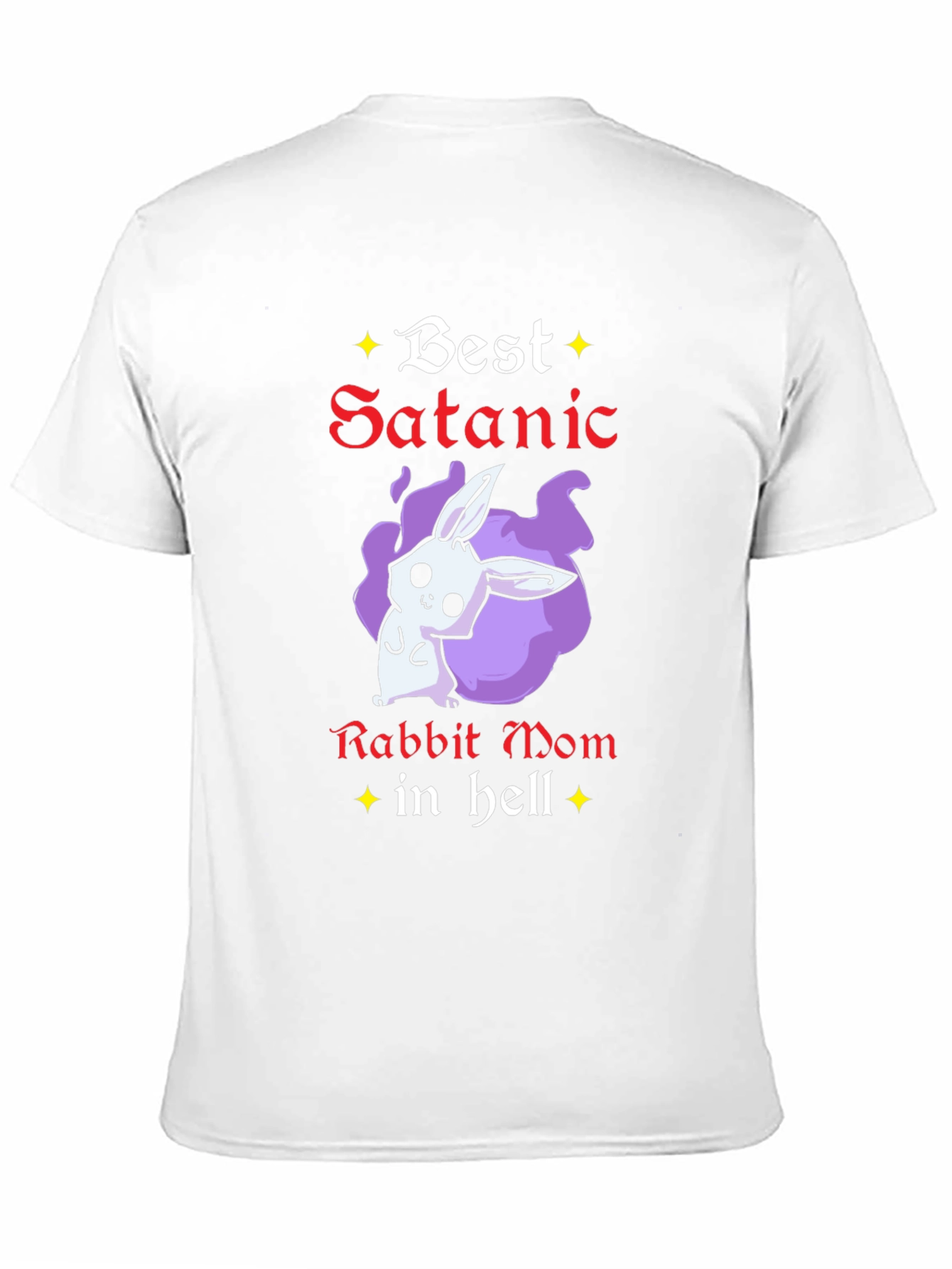 Best Satanic Rabbit Mom in Hell Graphic T-Shirt