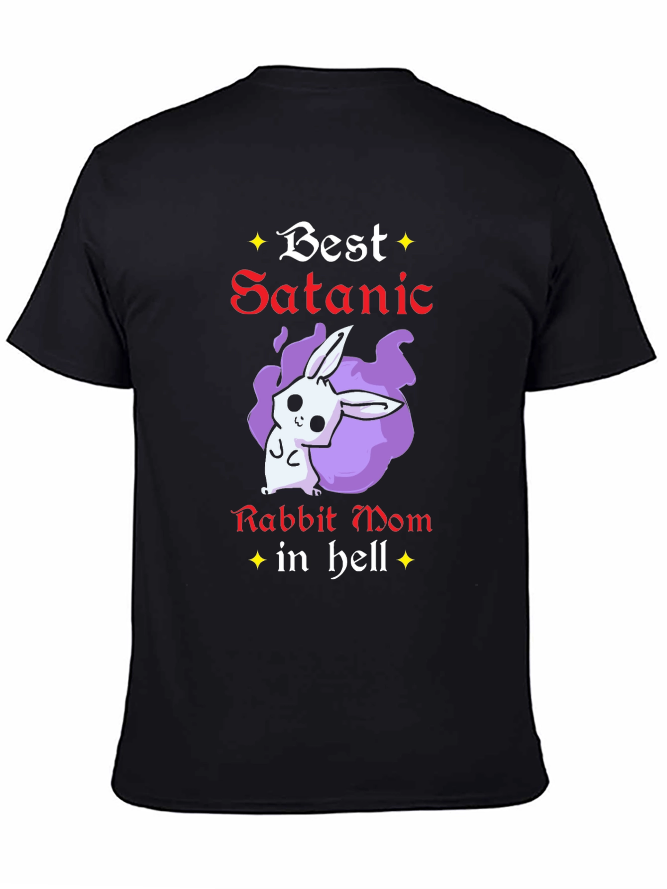 Best Satanic Rabbit Mom in Hell Graphic T-Shirt