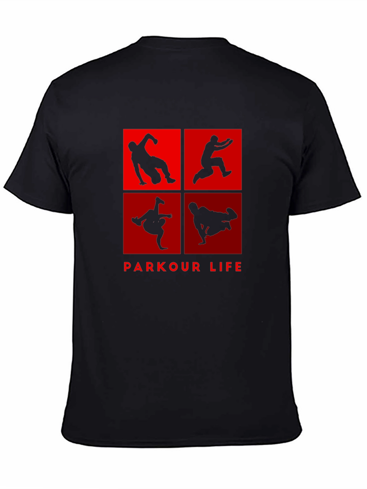 Parkour Life Black T-Shirt
